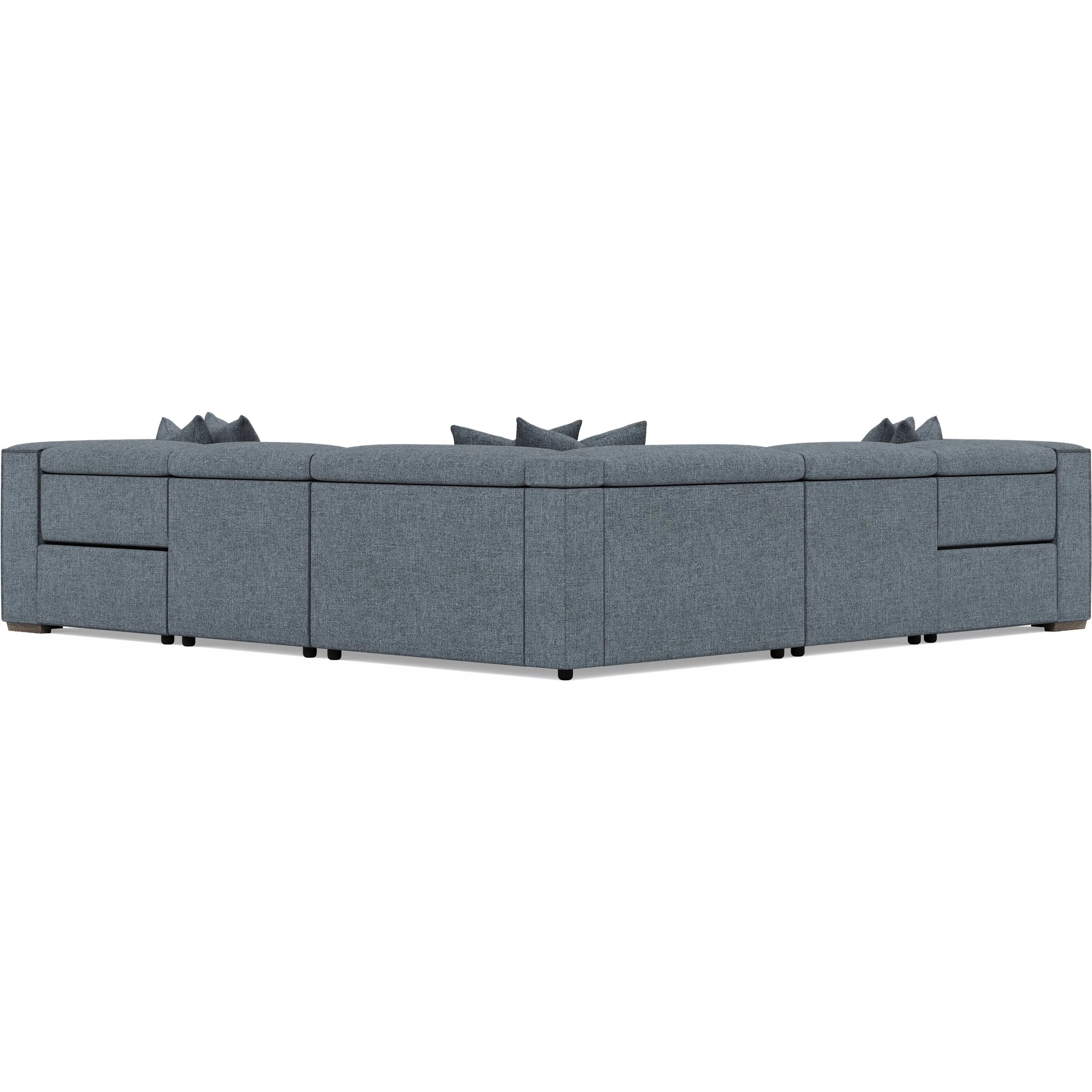 Bliss Fabric 5-PIECE Power Motion Sectional - Image 3