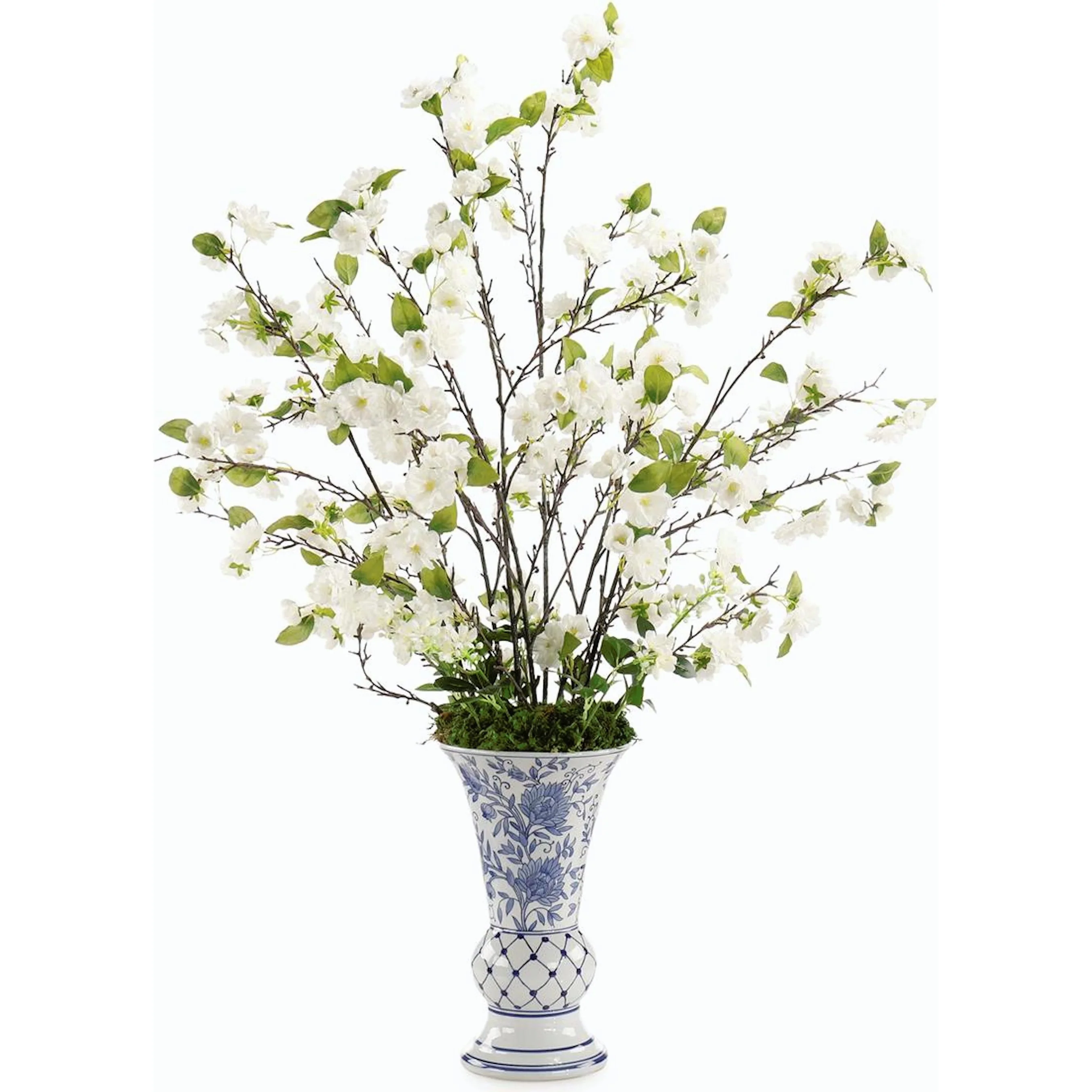 Blue Chinoiserie Cherries