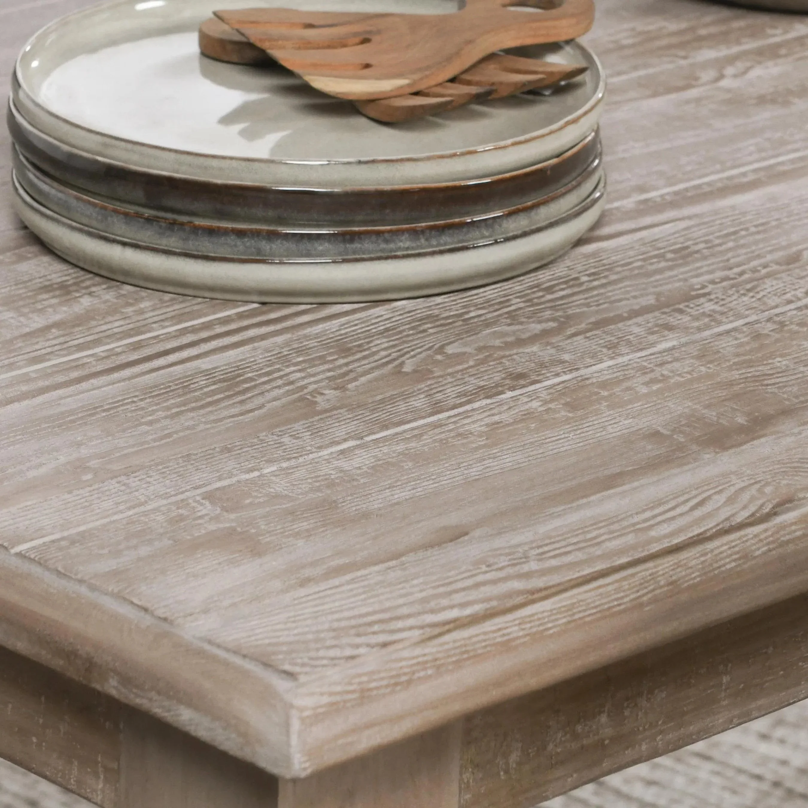 Bordeaux 72" Solid Wood Pine Dining Table - Image 13
