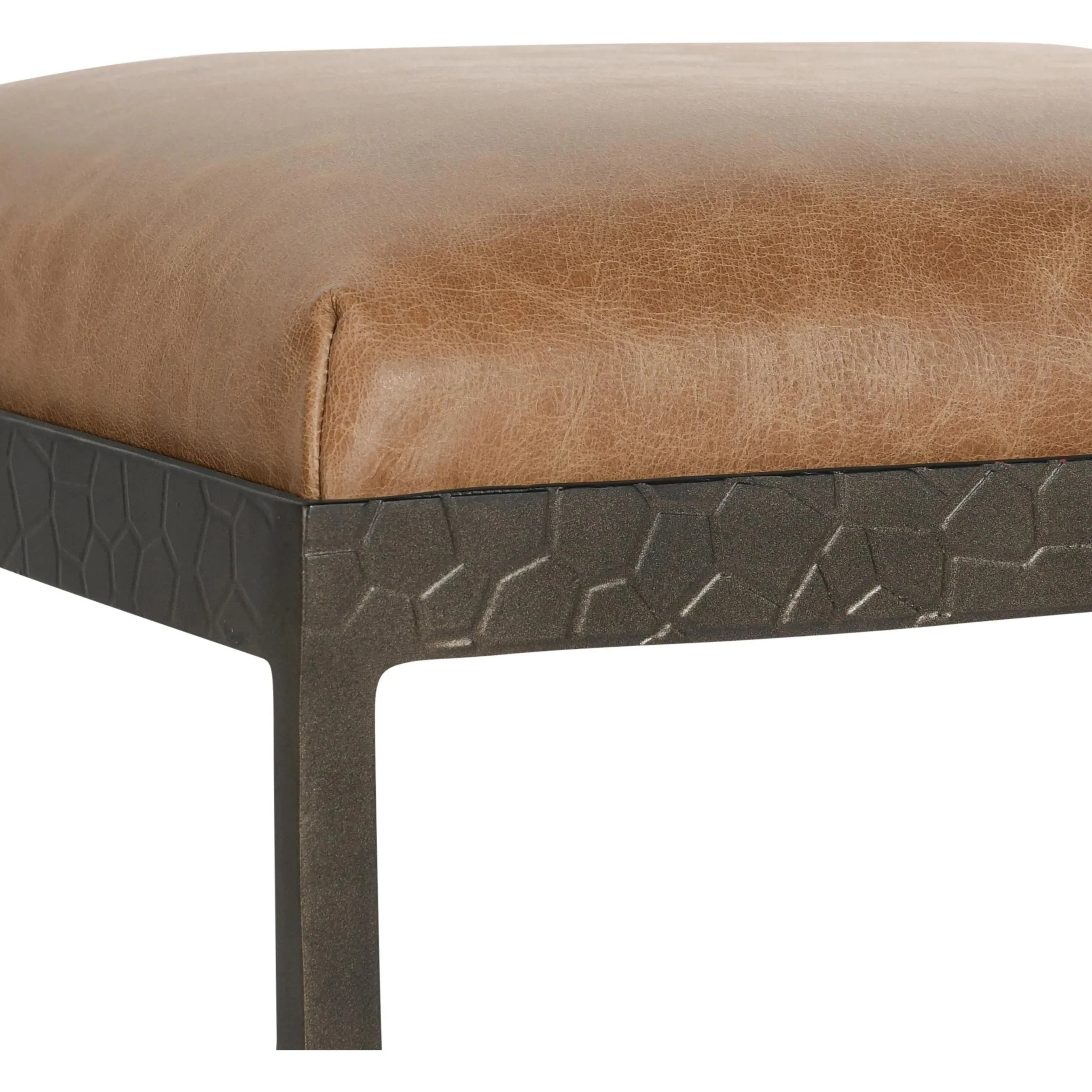Bose Hide Leather Counter Stool - Image 13