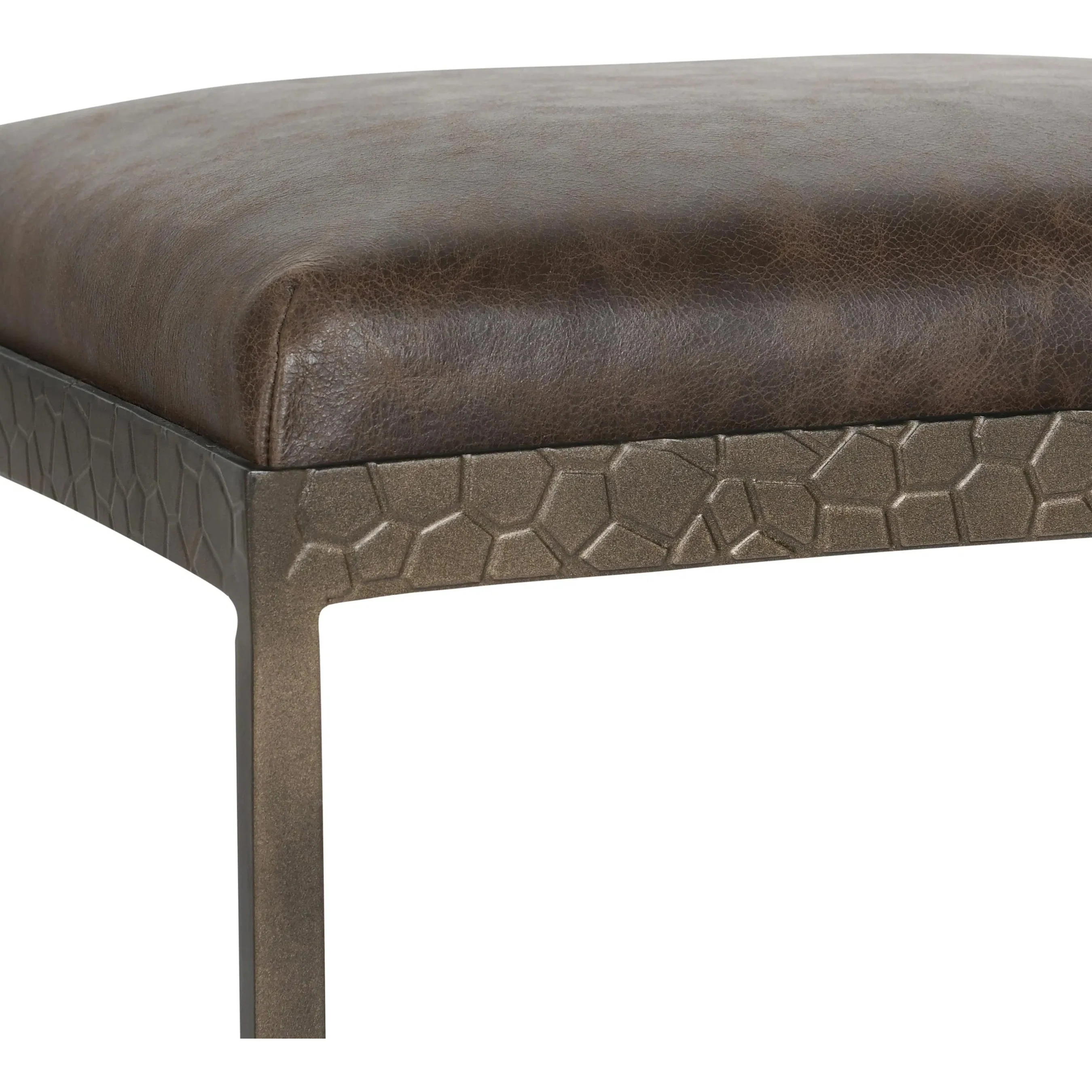 Bose Hide Leather Counter Stool - Image 19
