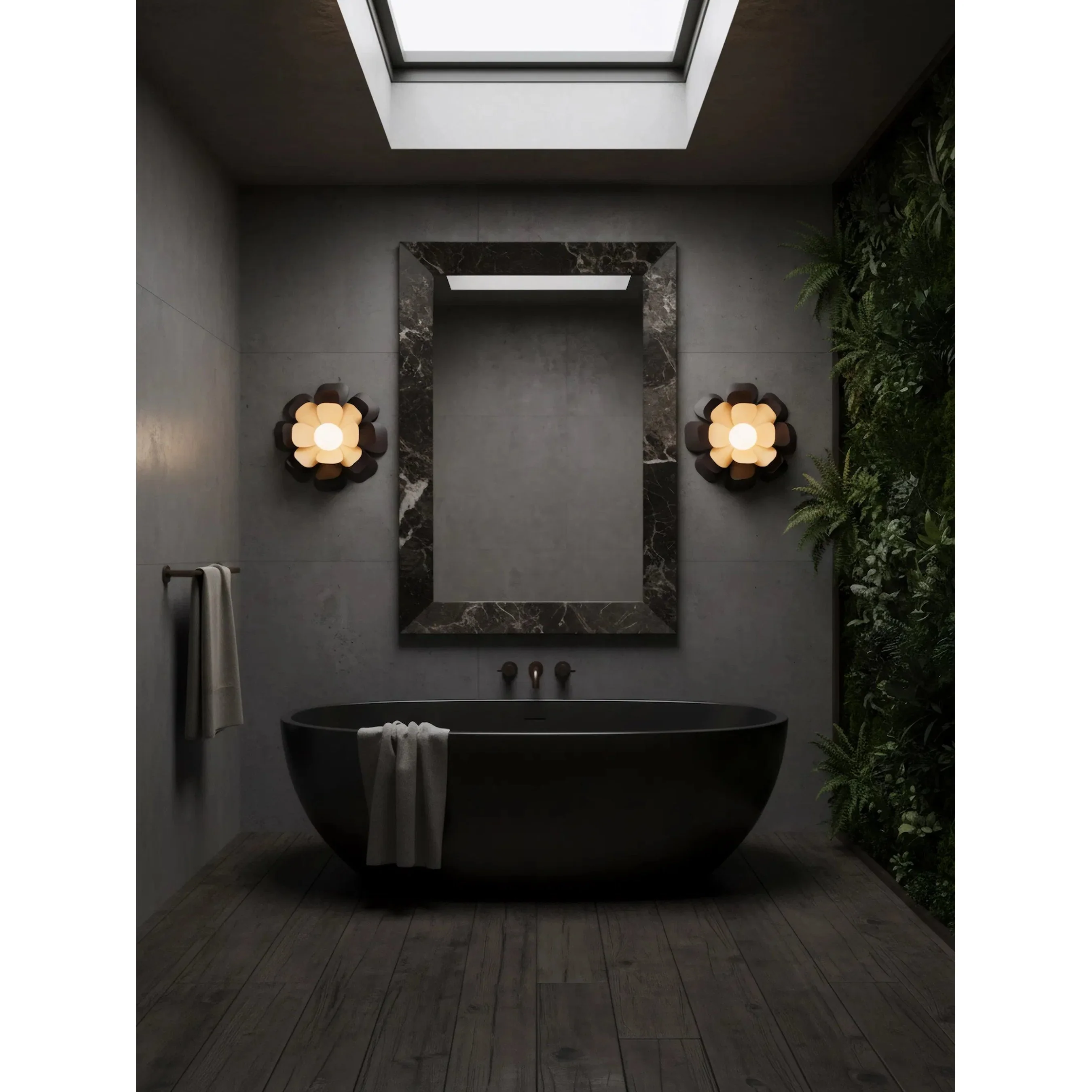 Botanic Panic 1 Light Wall or Ceiling Flush Mount - Image 4