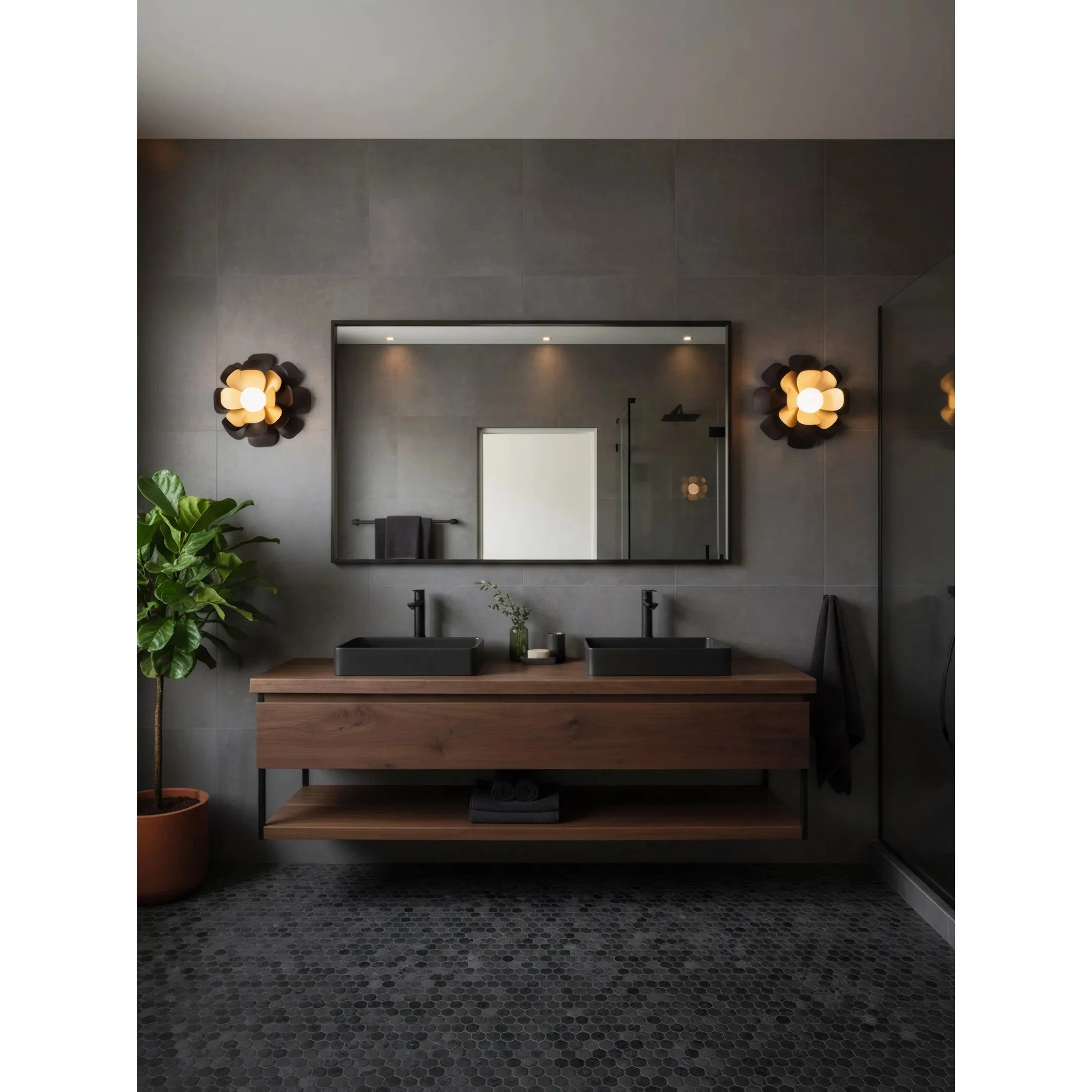 Botanic Panic 1 Light Wall or Ceiling Flush Mount - Image 5