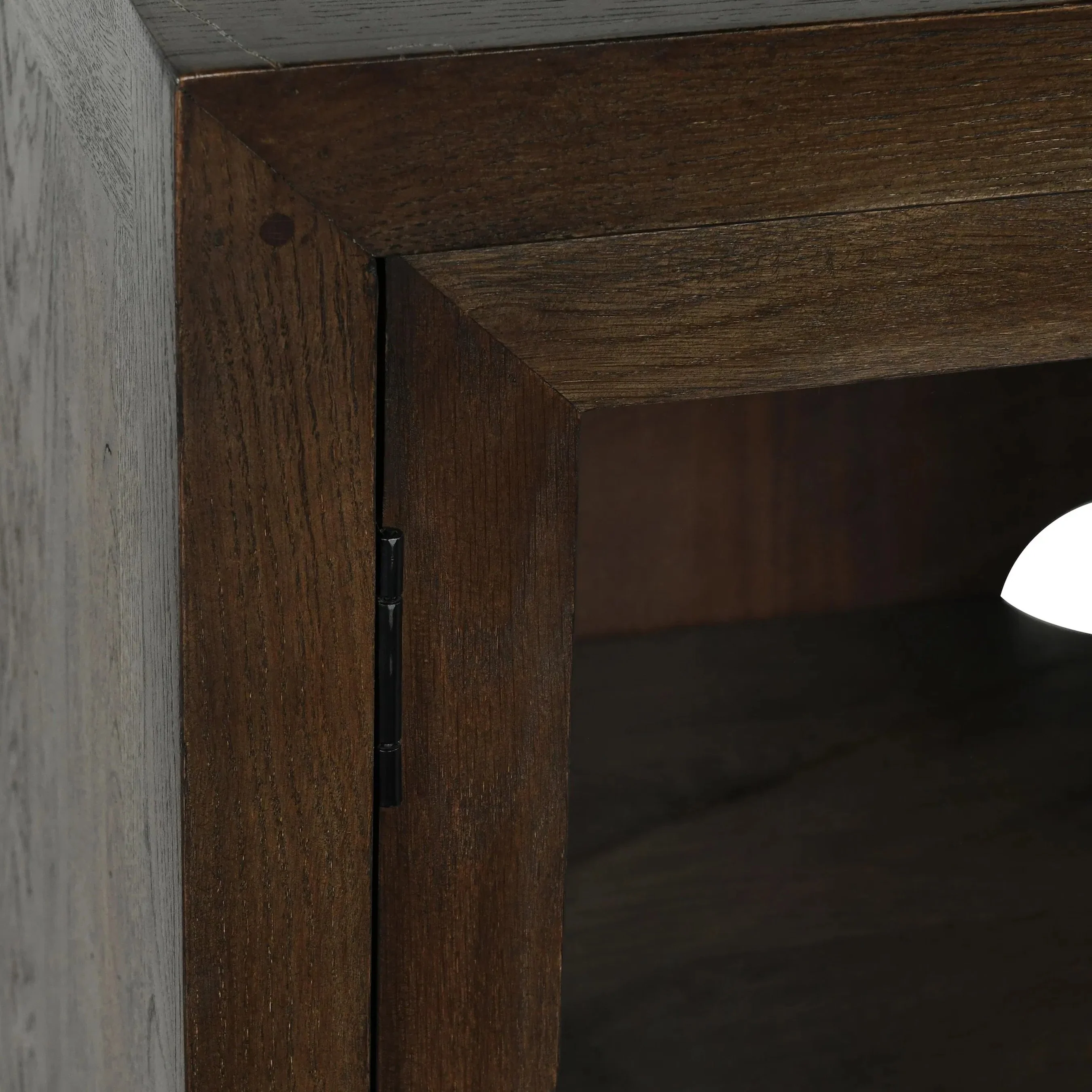 Bradley Oak Wood Cabinet - Image 8