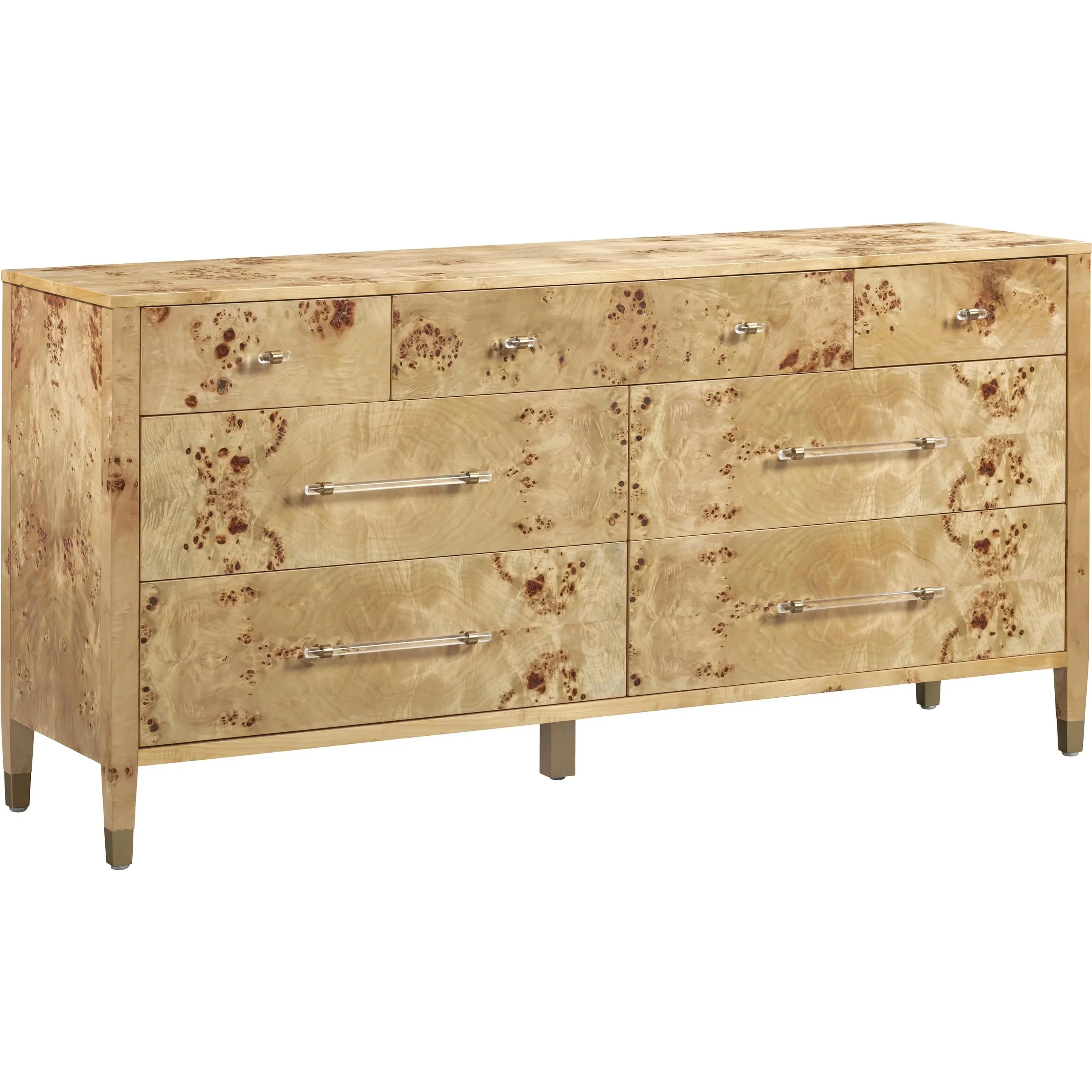 Brandyss Burl 7-Drawer Dresser