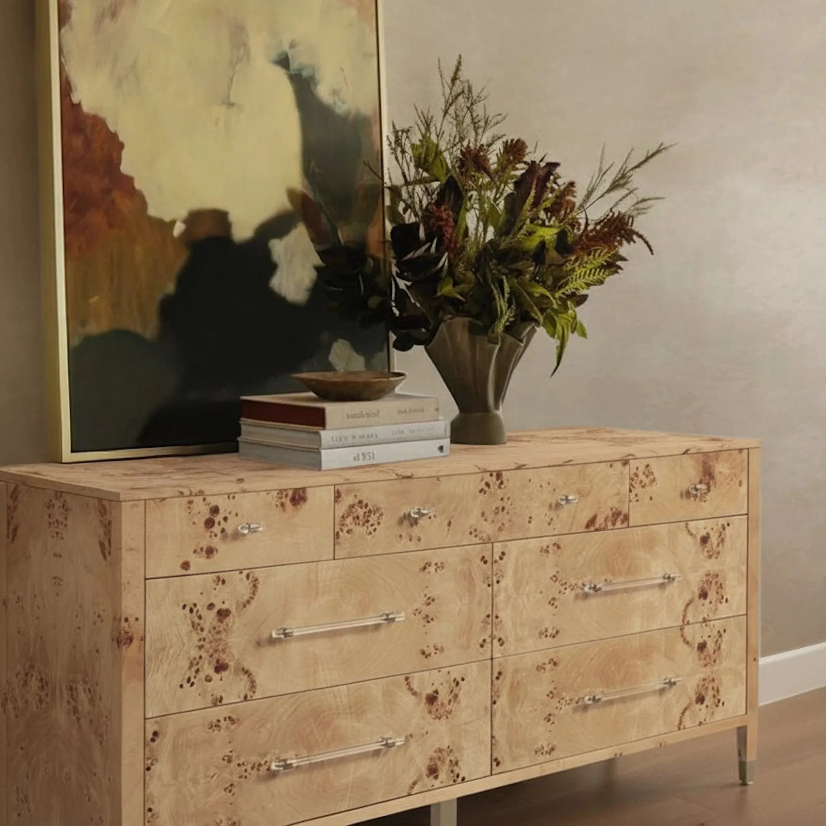 Brandyss Burl 7-Drawer Dresser - Image 8