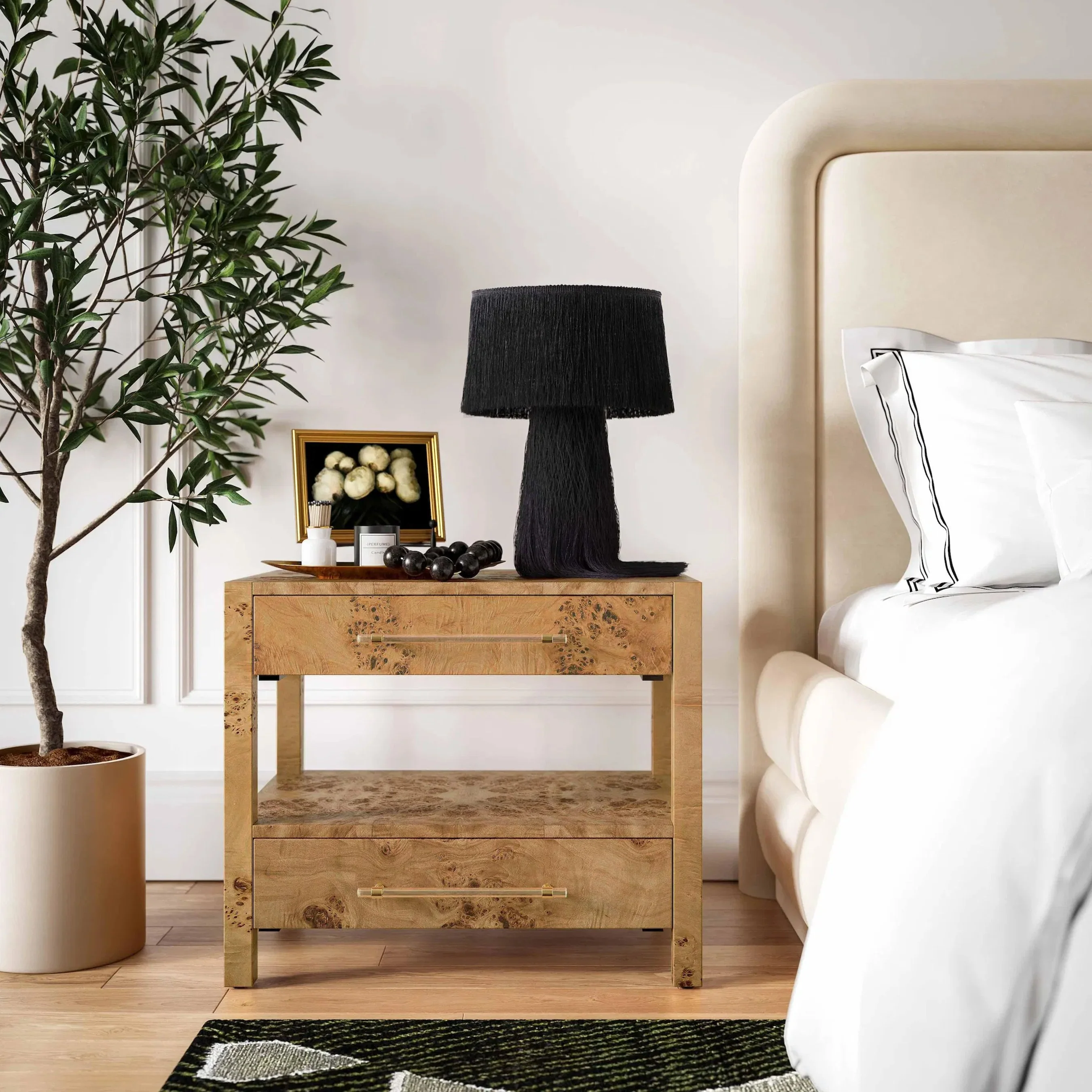 Brandyss Burl Nightstand - Image 28