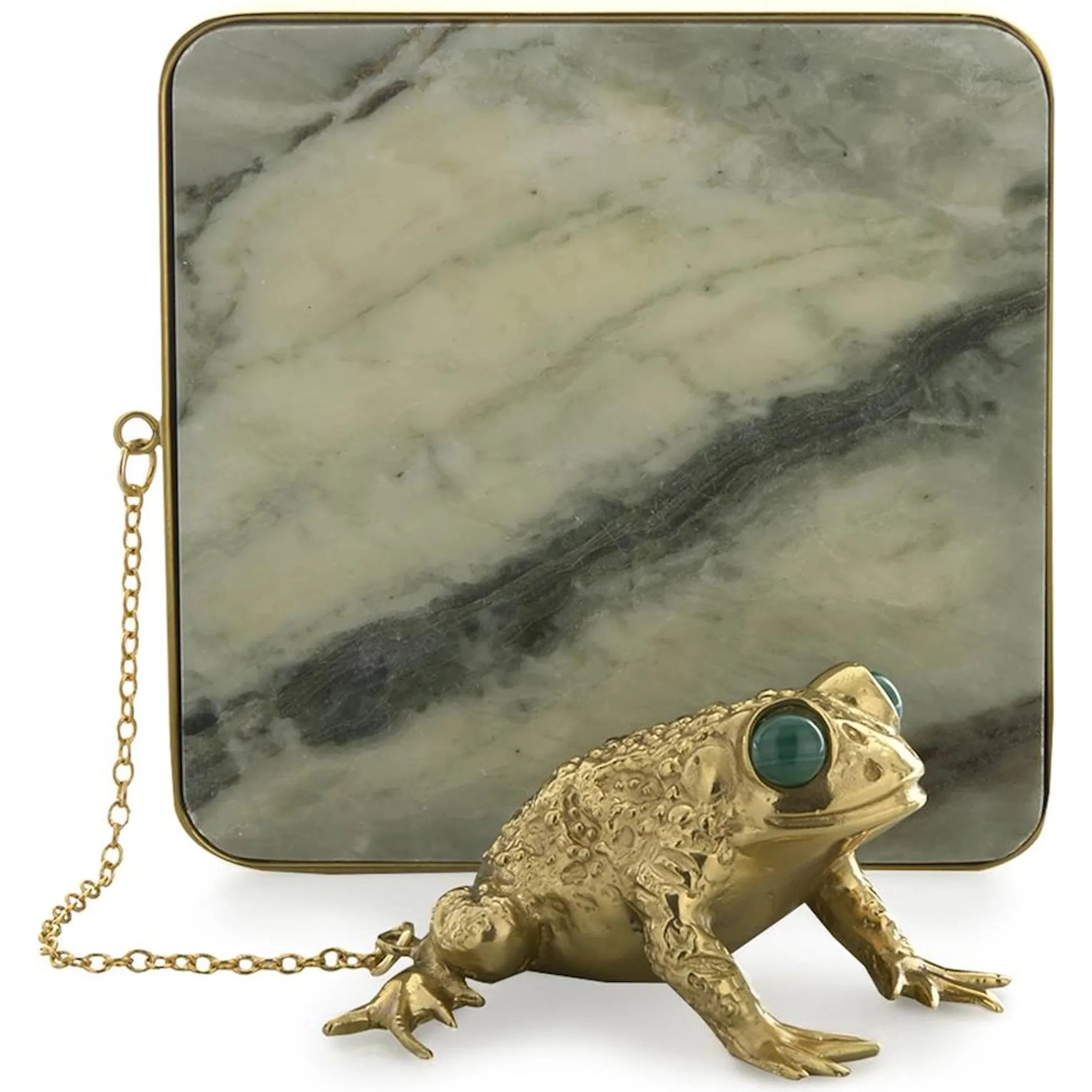 Brass Frog Napkin Holder - Image 2