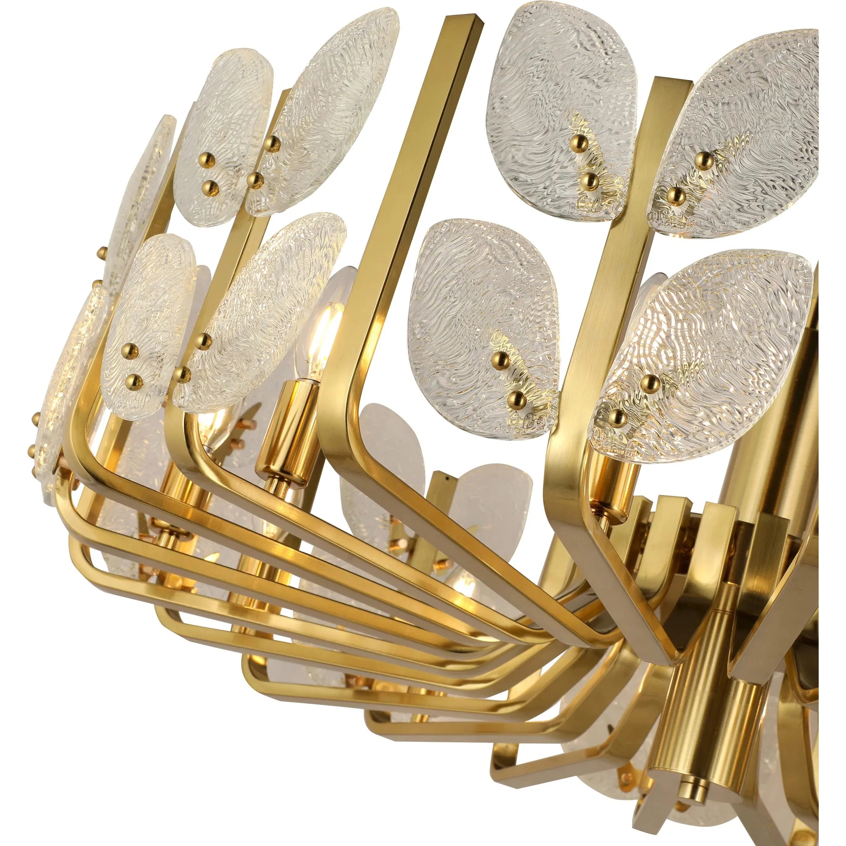 Brass Tax 11 Light Chandelier - Image 2