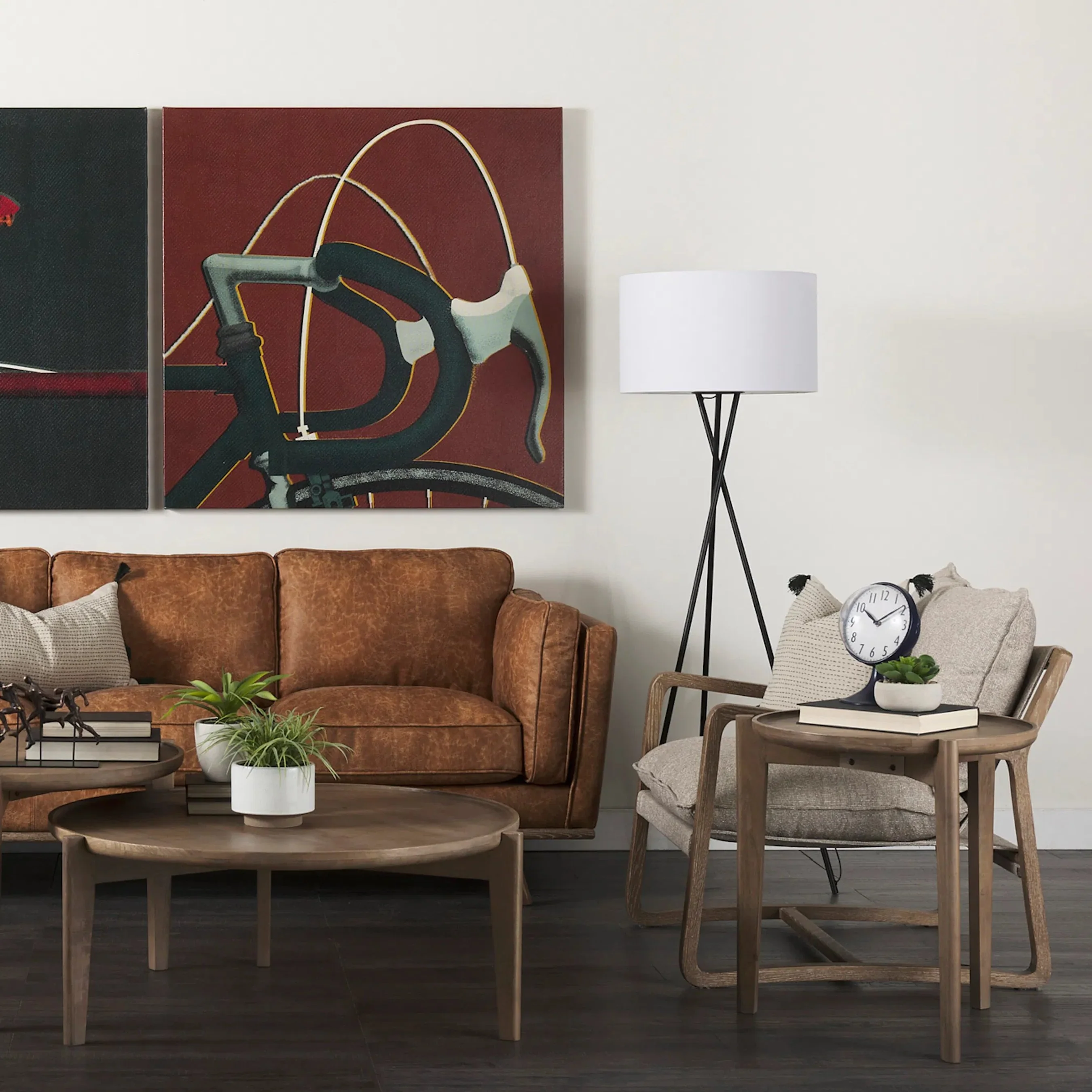 Brayden Upholstered Accent Chair - Image 4