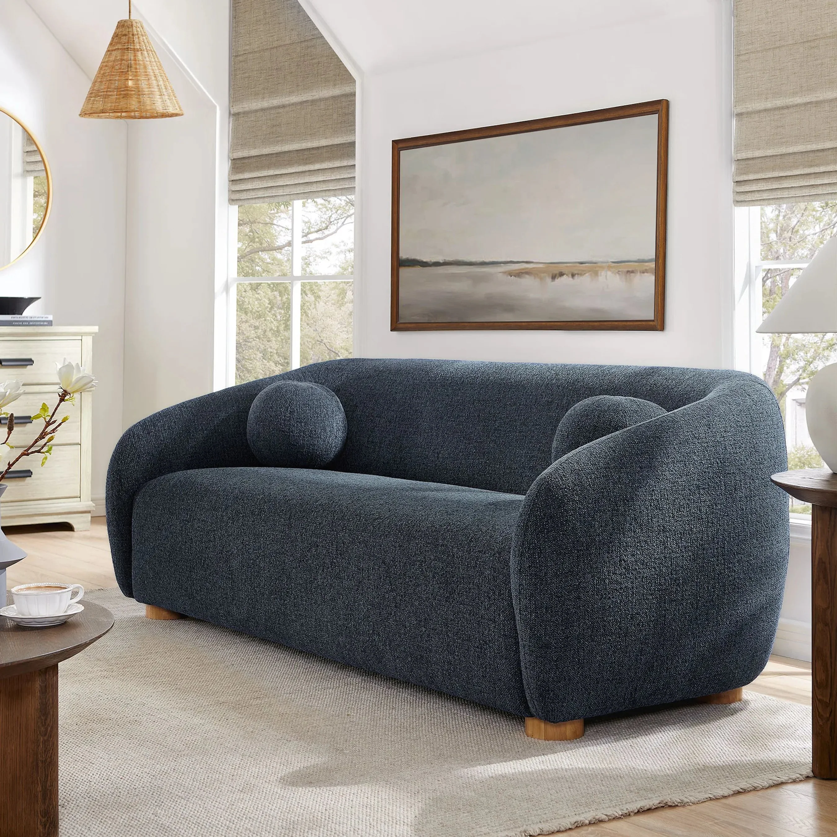 Breathitt 85" Chenille Sofa - Image 26