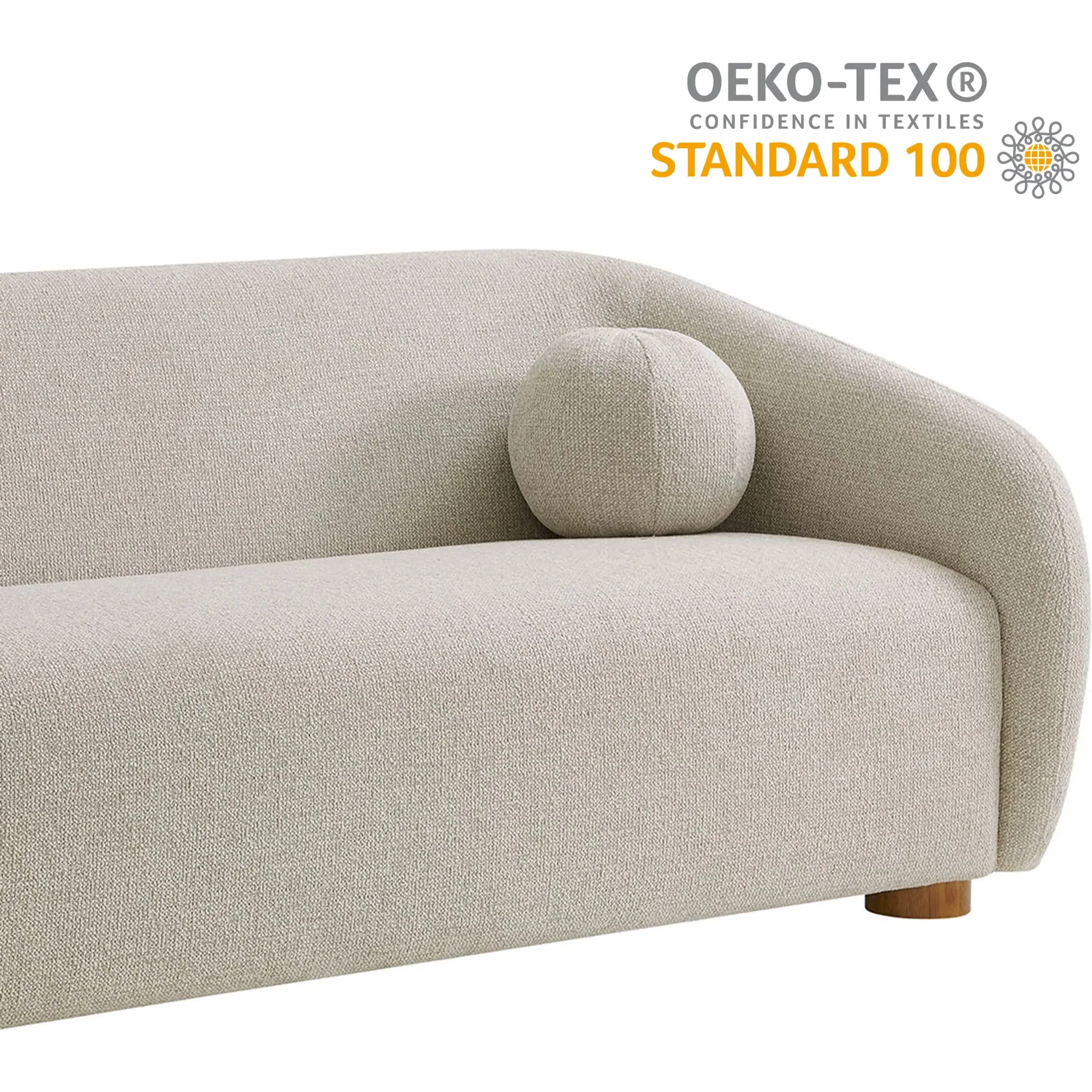 Breathitt 85" Chenille Sofa - Image 7