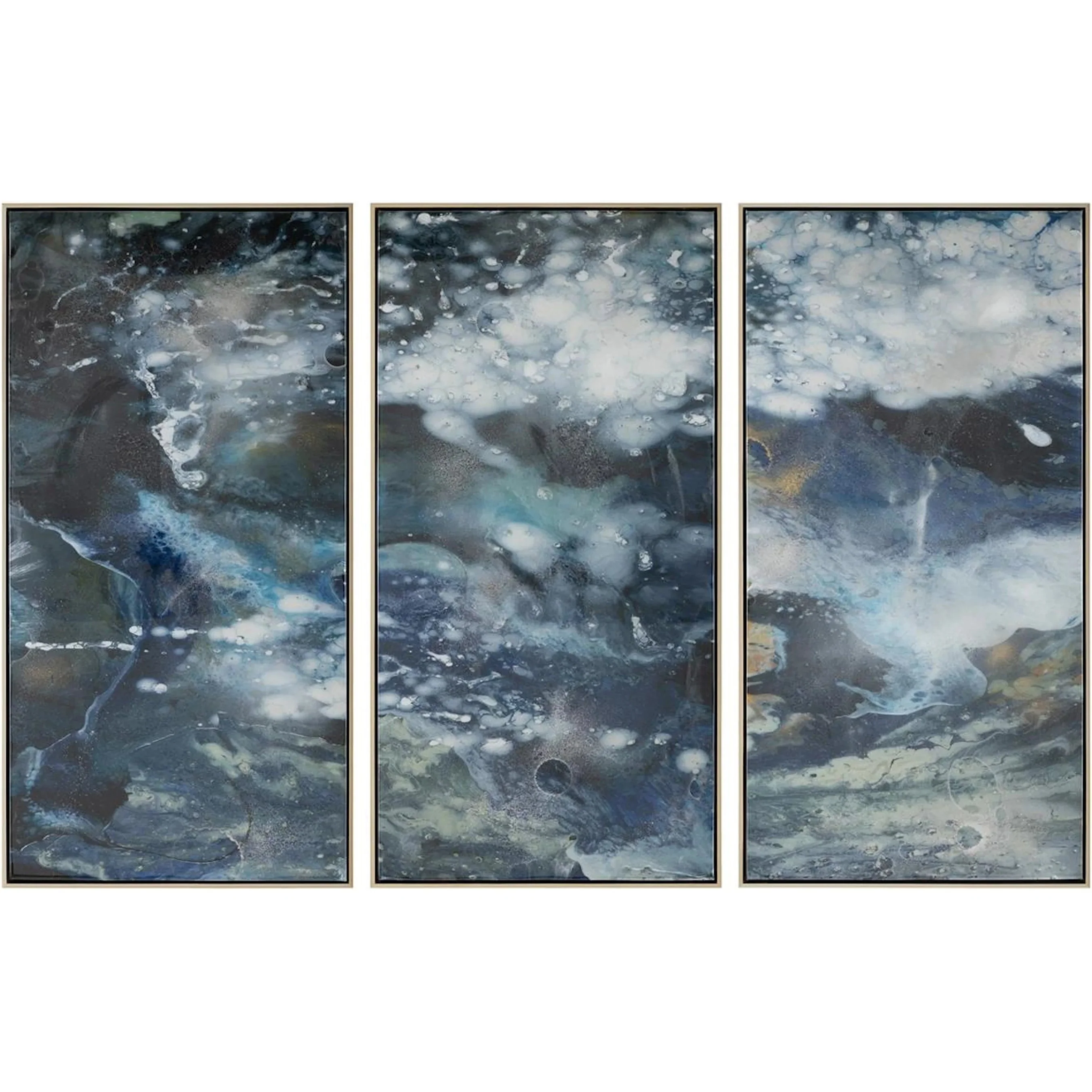 Brendan Parker's Circulation Triptych