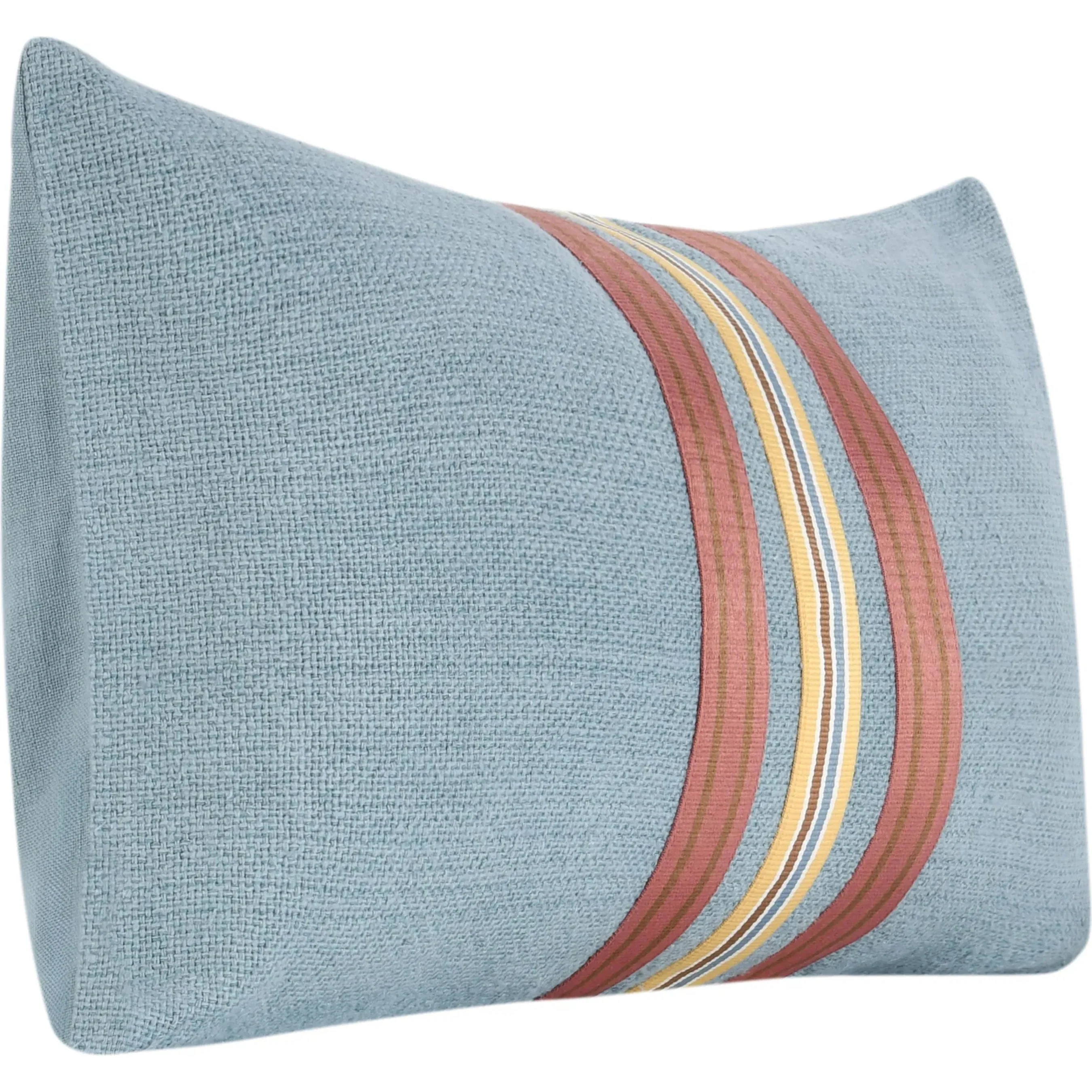 Breton Cotton Linen Blend Throw Pillow - Image 3