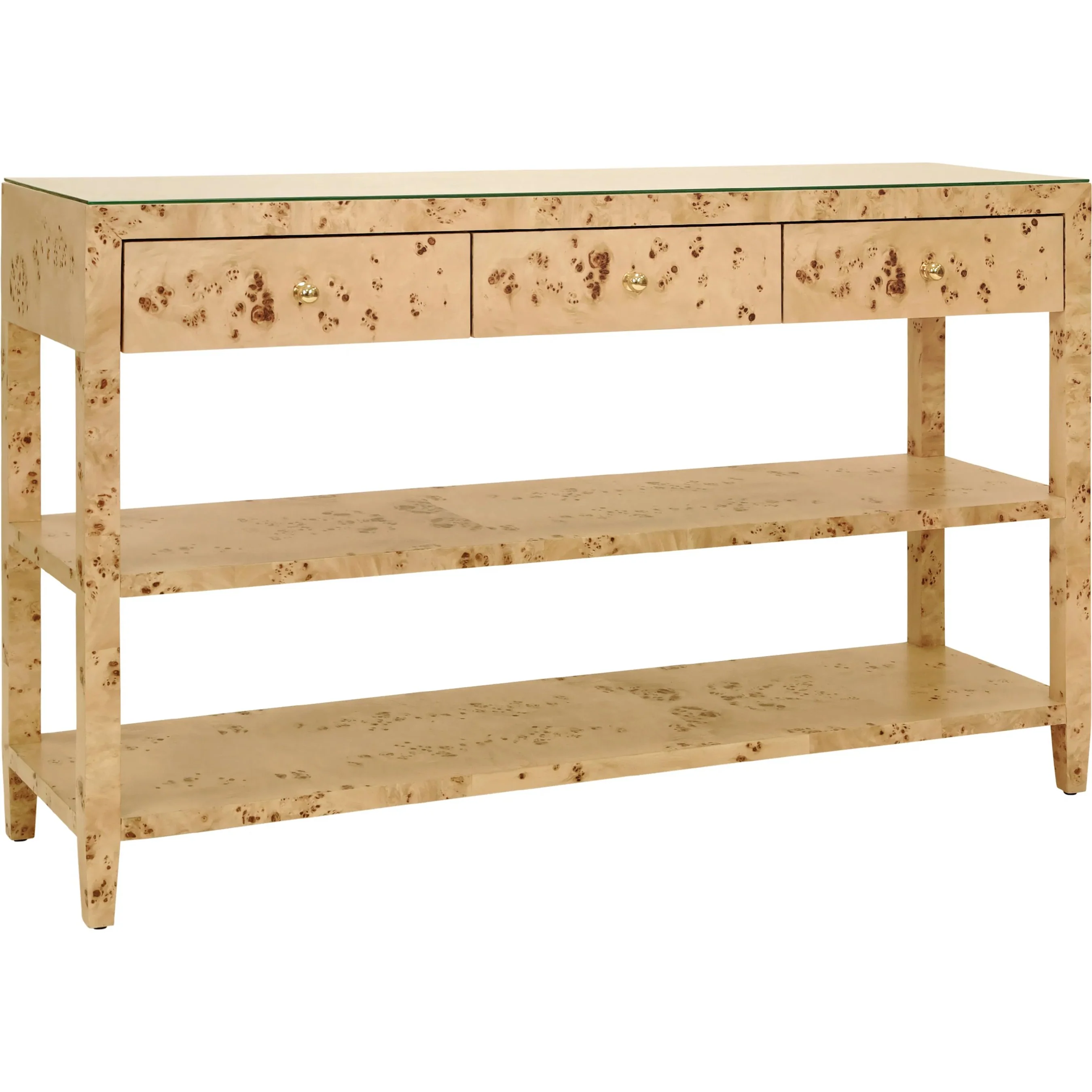 Briar Three Drawer Console