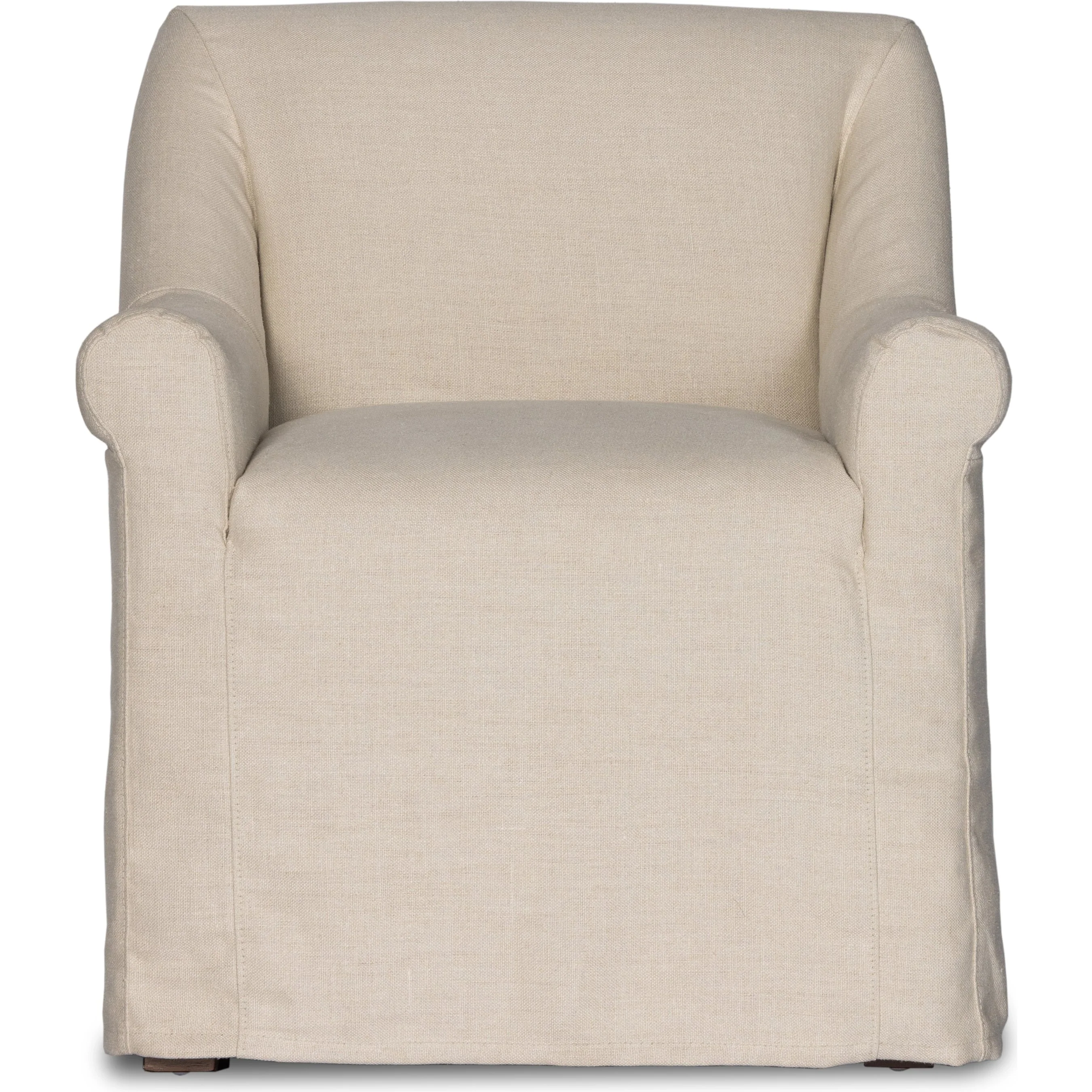 Bridges Slipcover Dining Armchair - Image 2