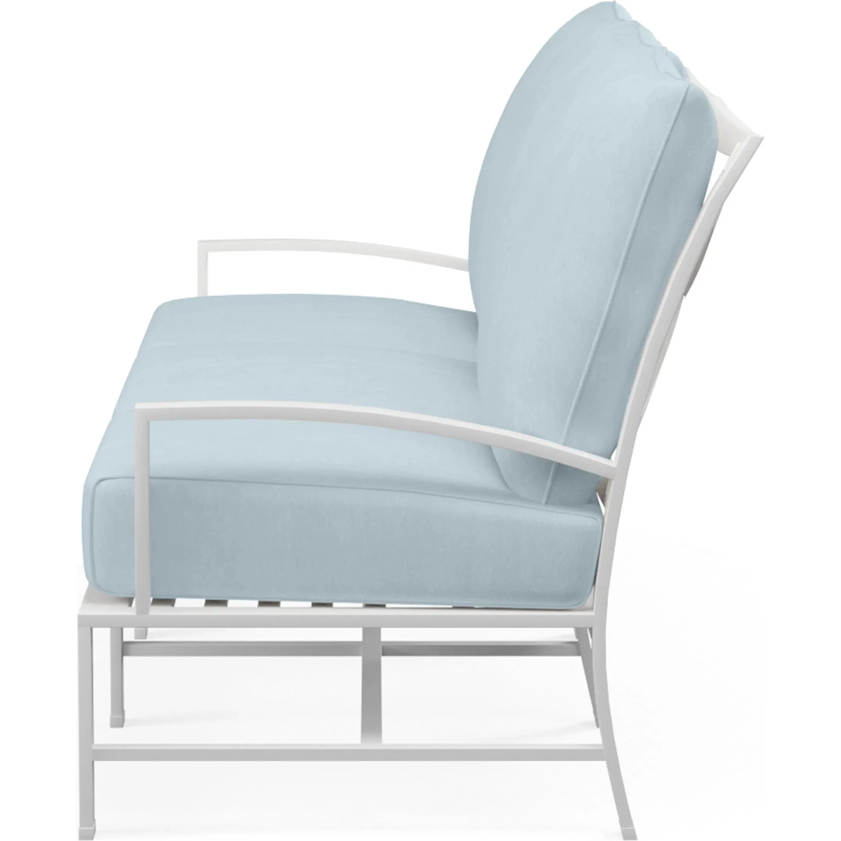 Bristol Outdoor Sofa in Canvas Flax w/ Self Welt - Image 6