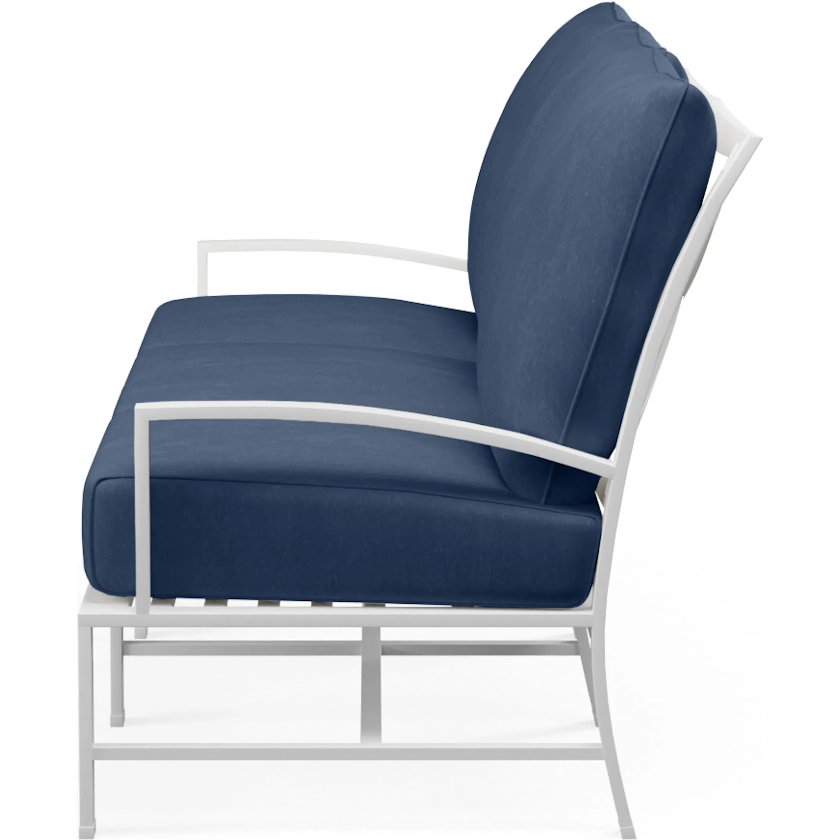 Bristol Outdoor Sofa in Canvas Flax w/ Self Welt - Image 8