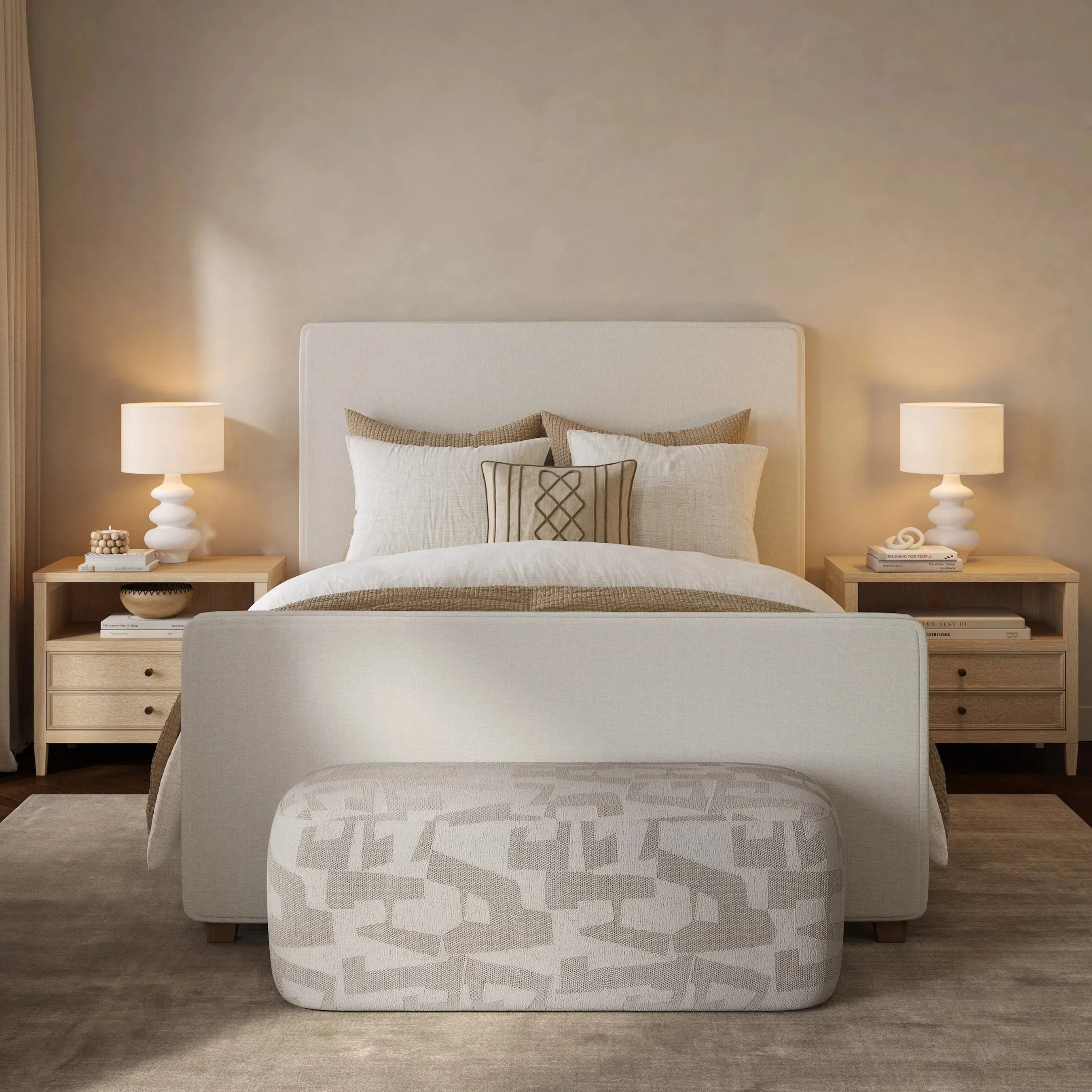 Bristol Park Contract-Grade Fabric Upholstered Bed - Image 9