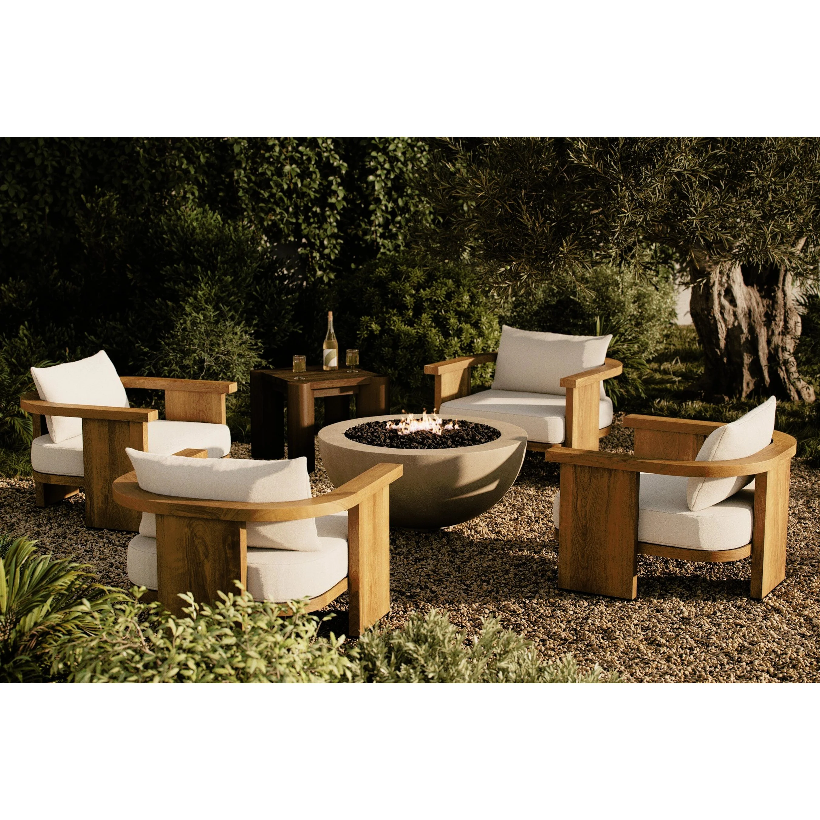 Bronson Outdoor Fire Table - Image 23