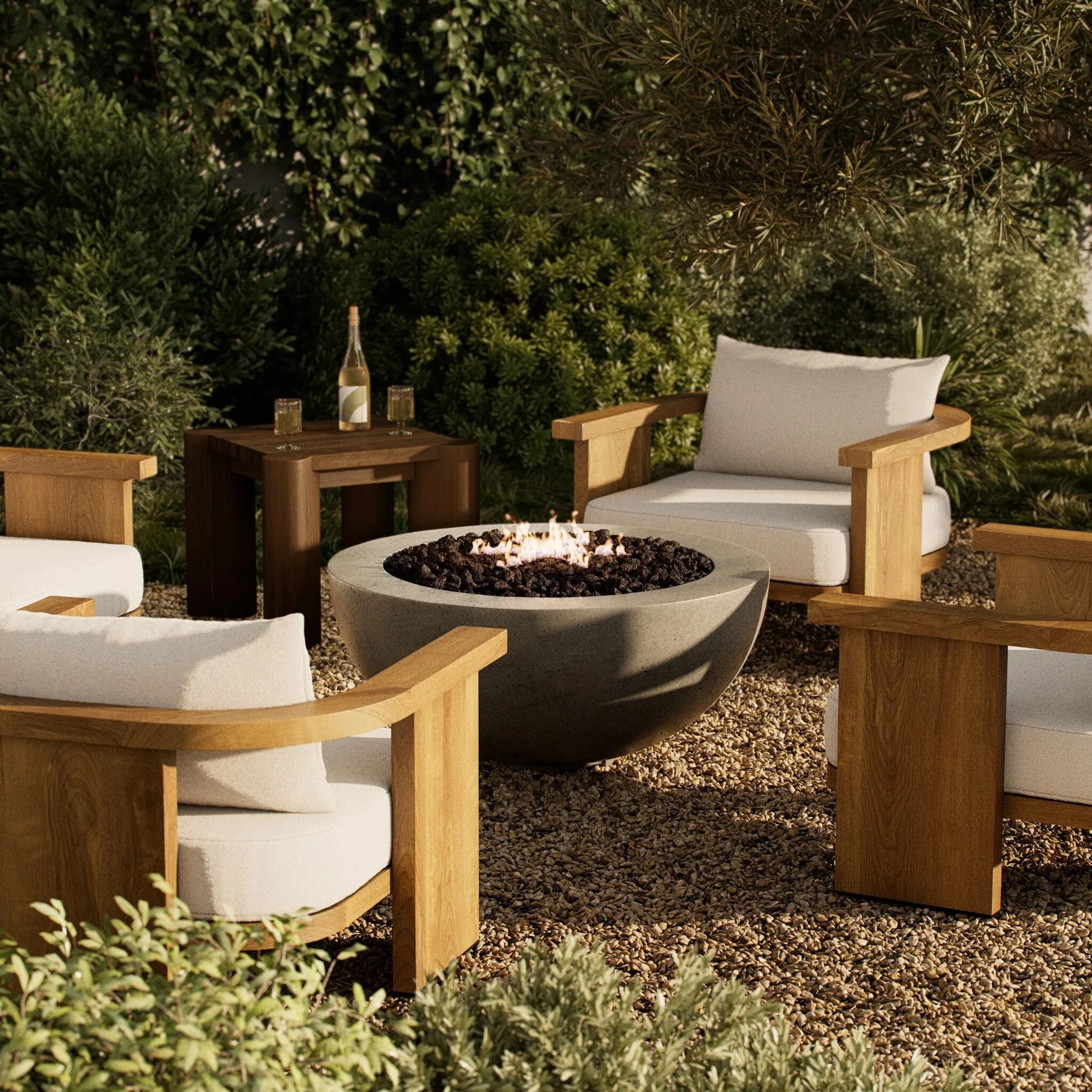 Bronson Outdoor Fire Table - Image 24