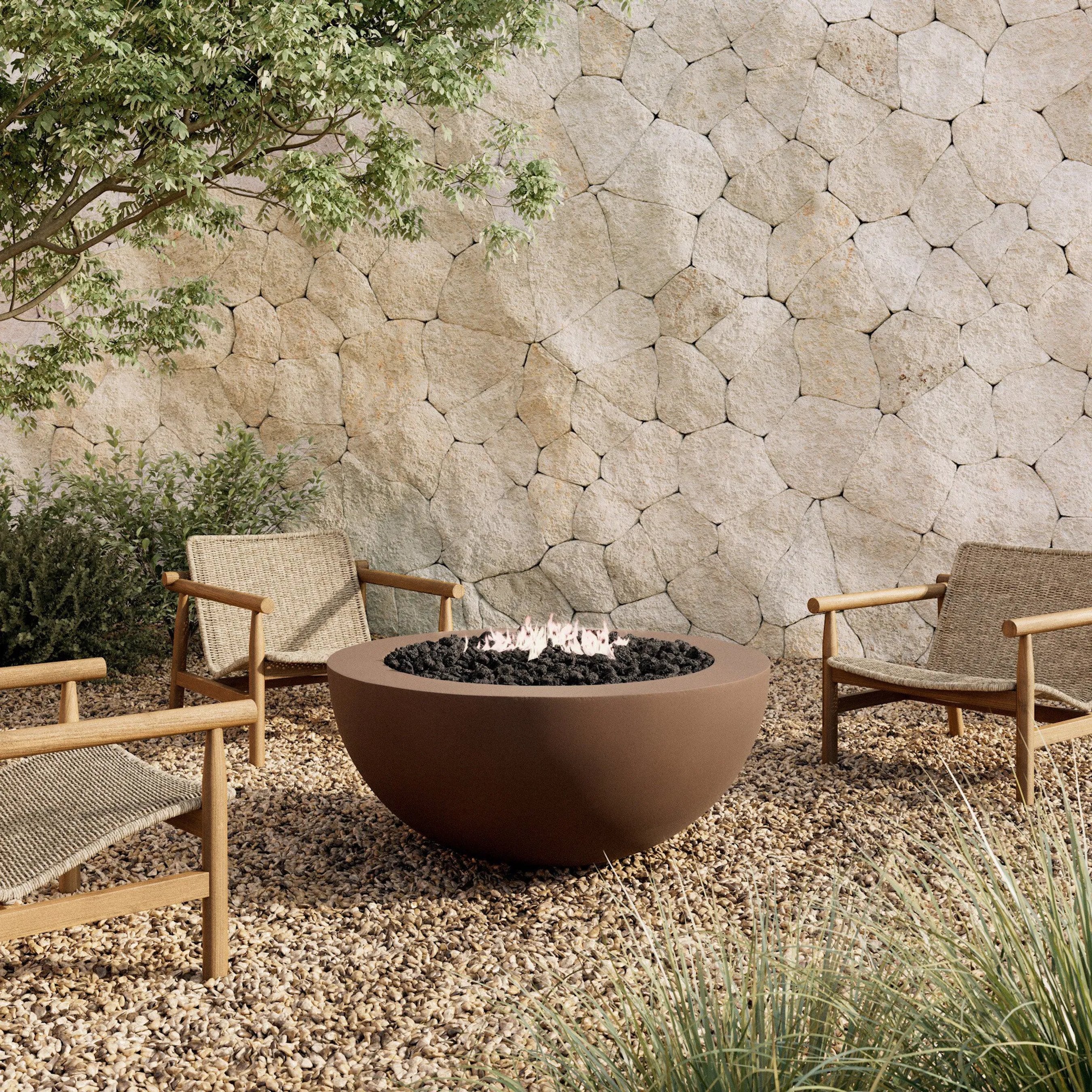 Bronson Outdoor Fire Table - Image 25