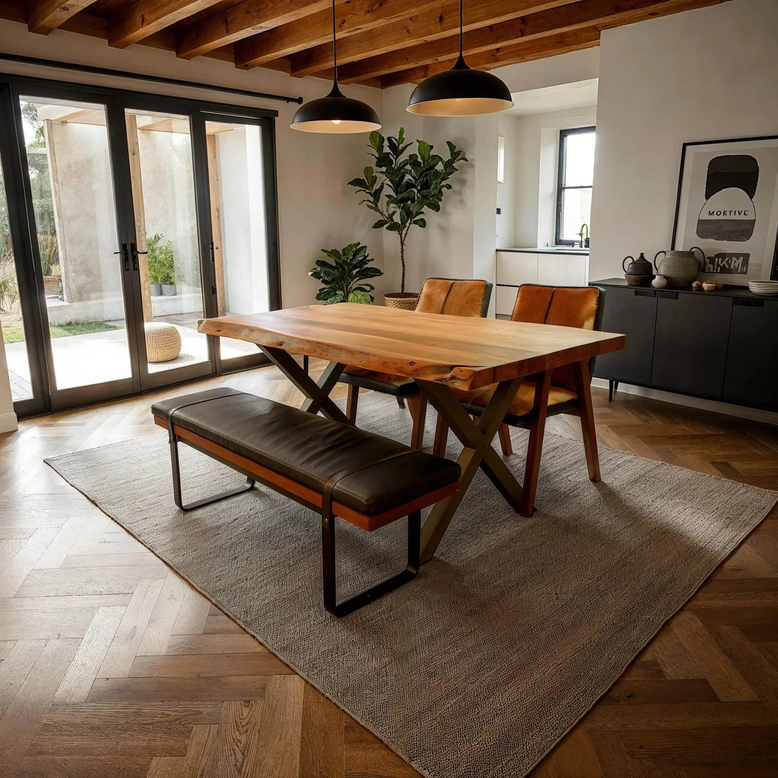 Brooklyn Dining Bench - Image 9