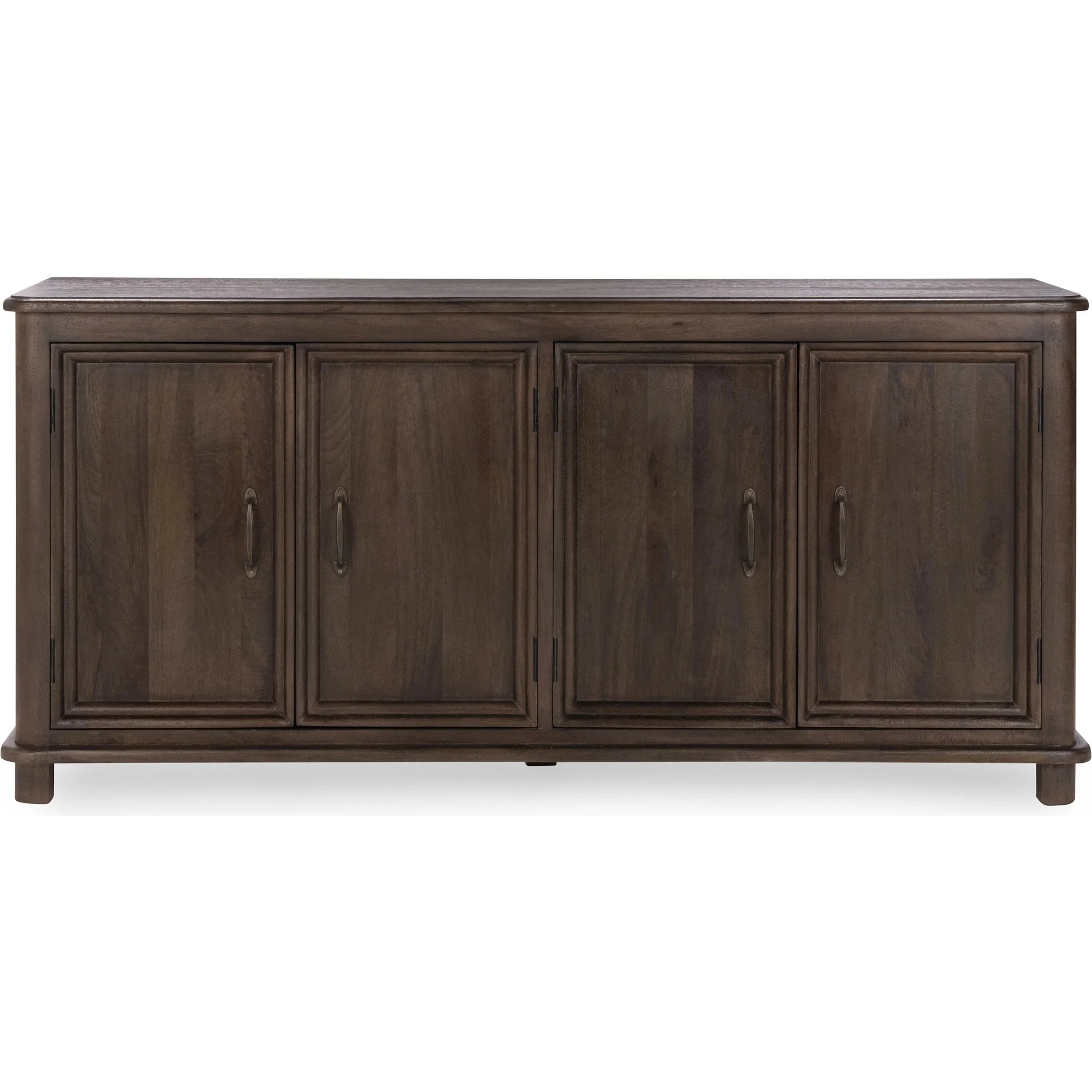 Brookside 4-Door Mango Wood Sideboard Buffet - Image 5