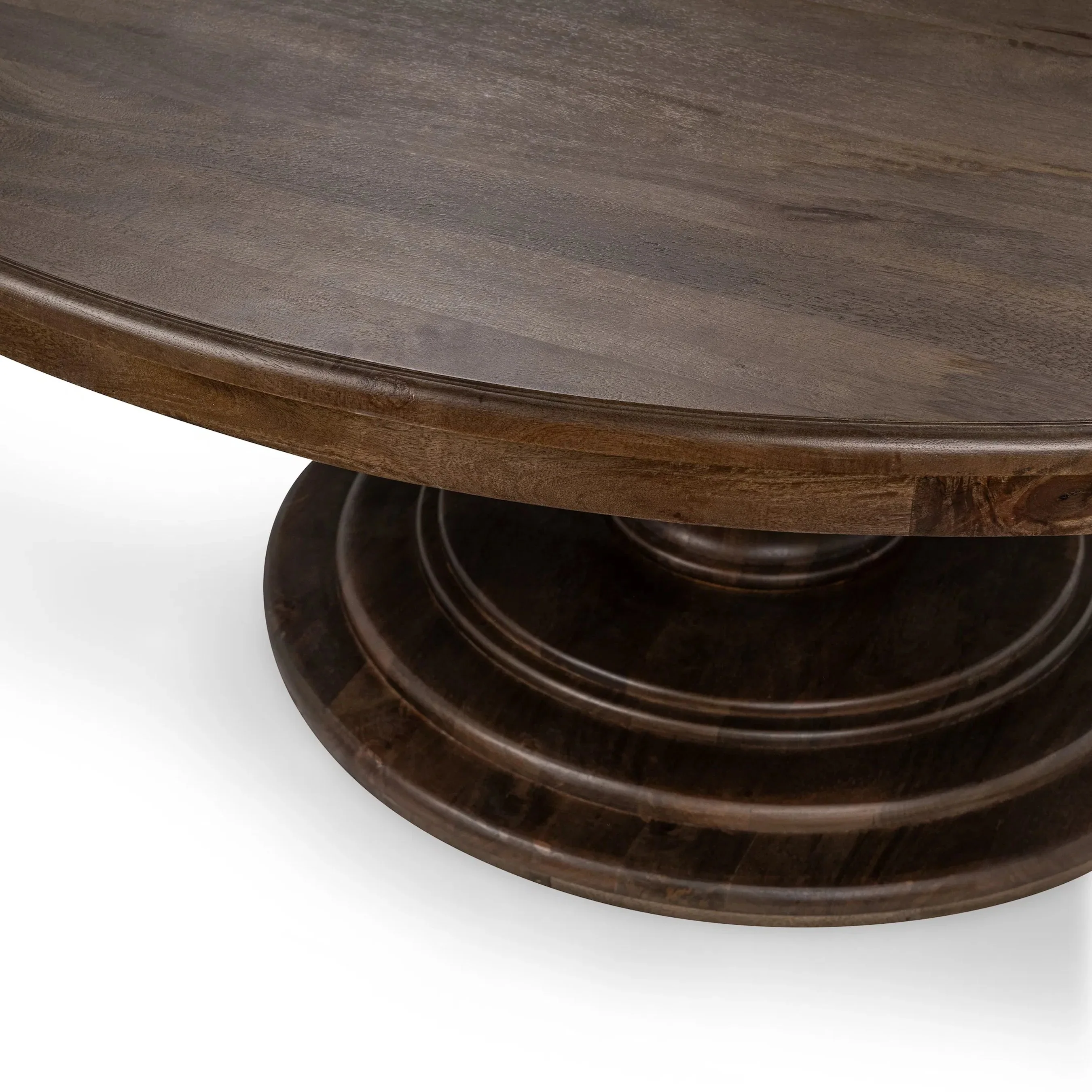 Brookside Round Mango Wood Dinning Table - Image 14