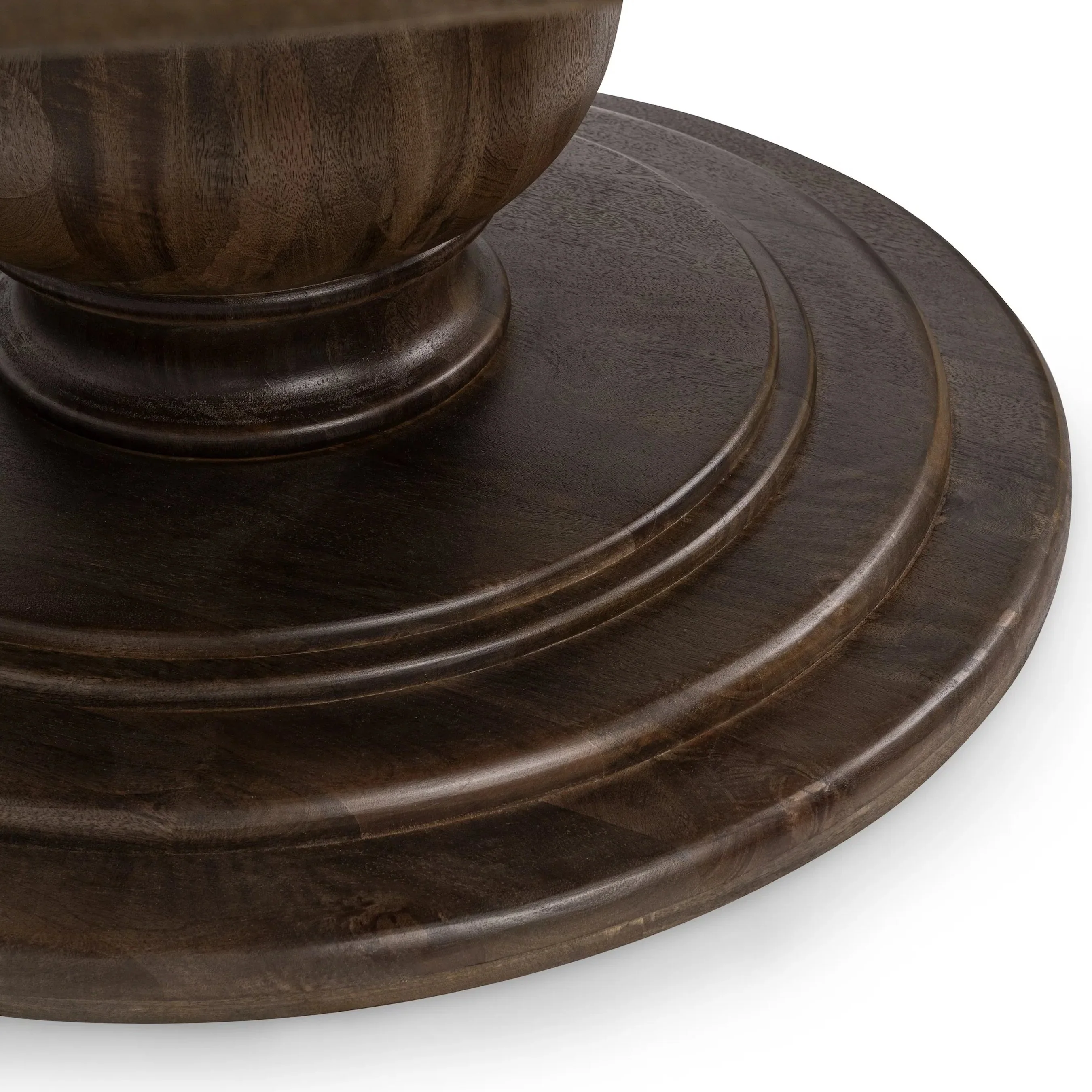 Brookside Round Mango Wood Dinning Table - Image 15