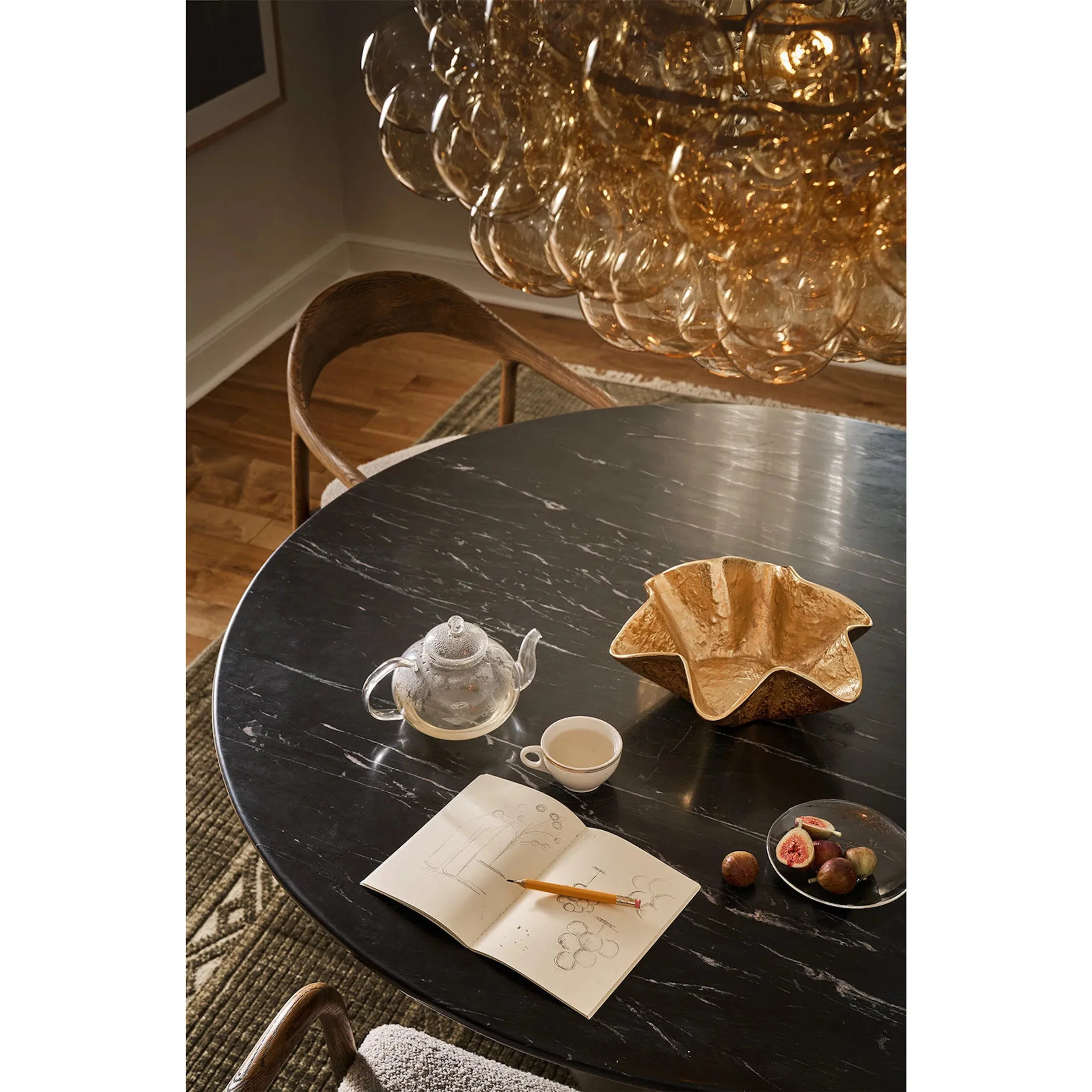 Bubbles Chandelier, Amber - Image 10