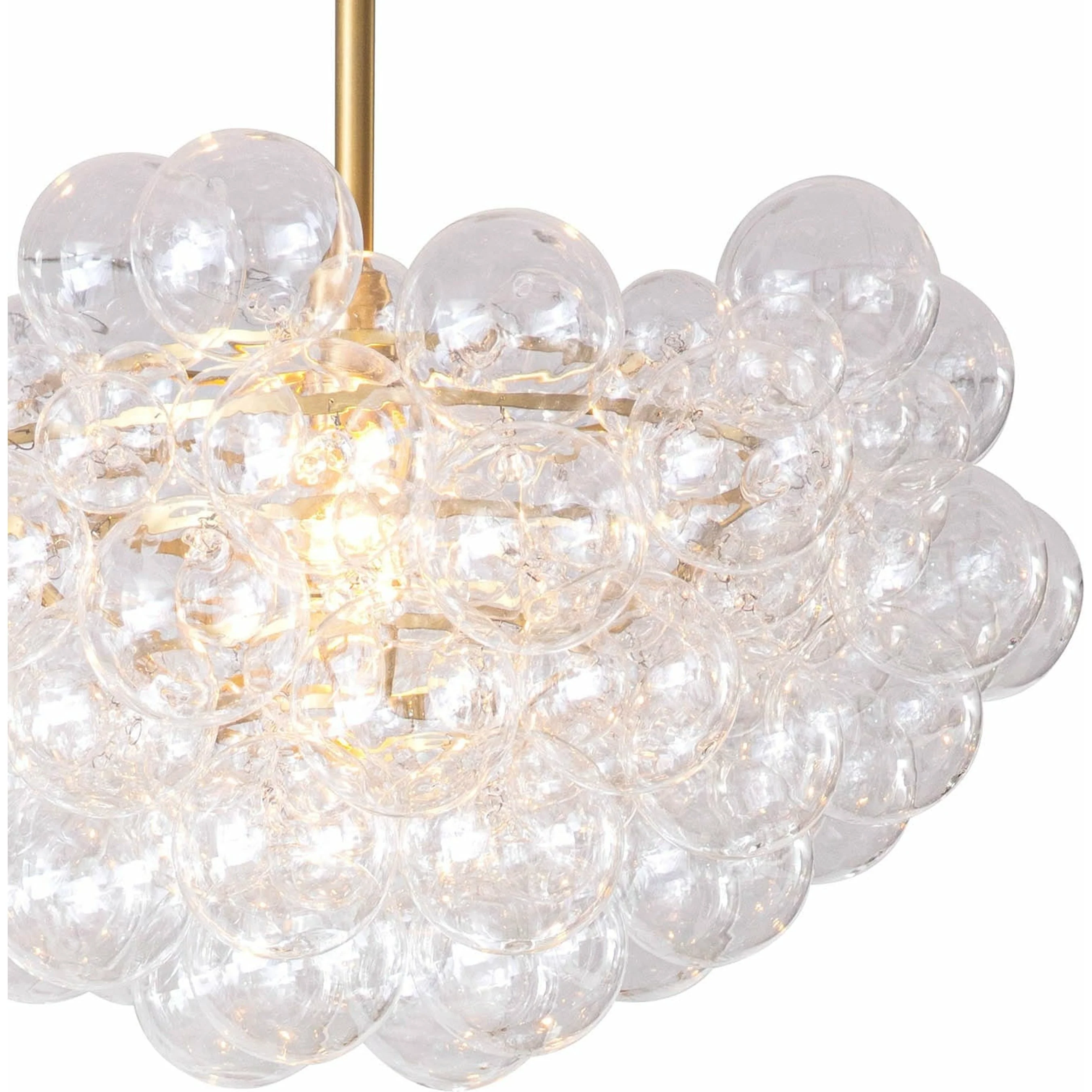Bubbles Chandelier Natural Brass - Image 13