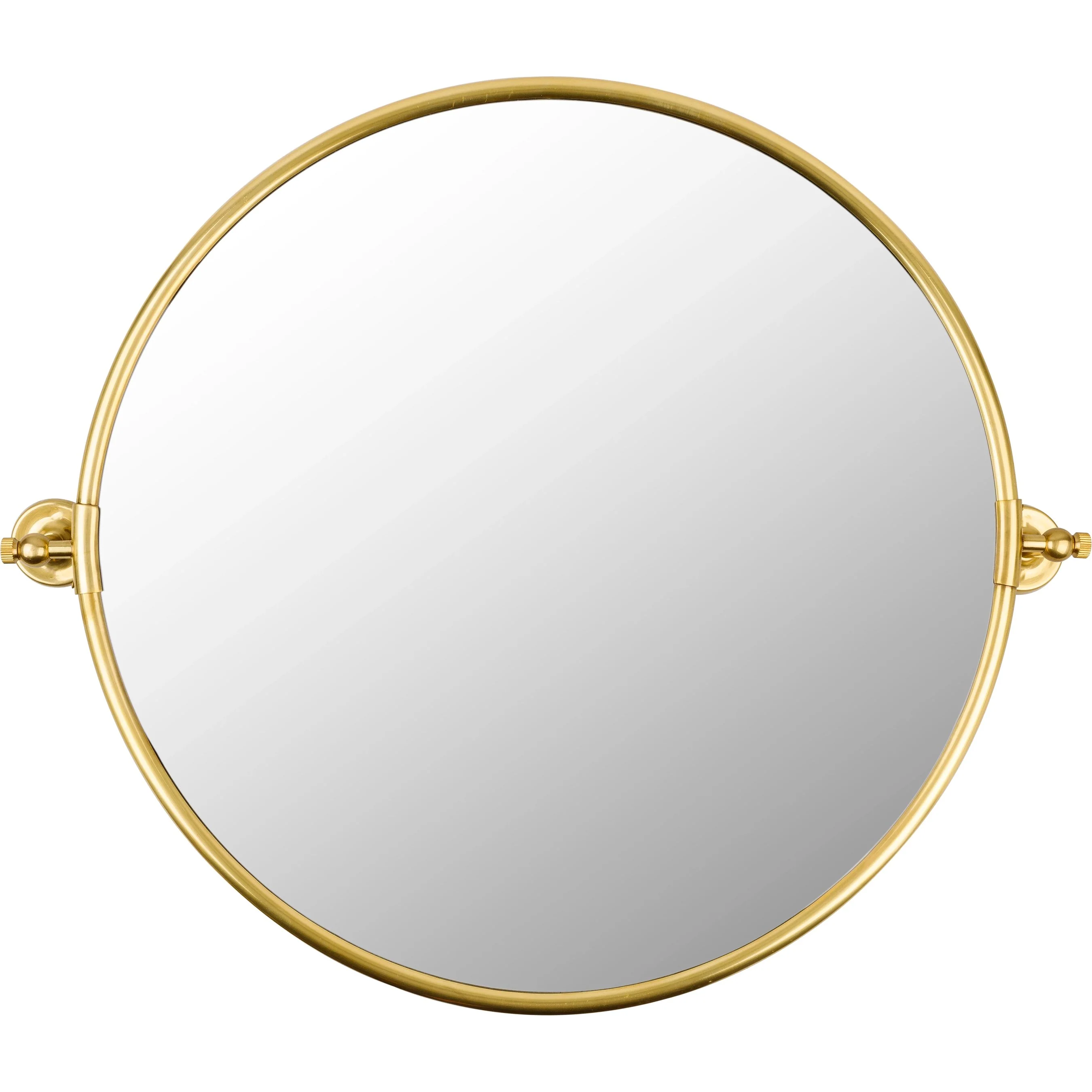 Burnish Round Mirror - 32896