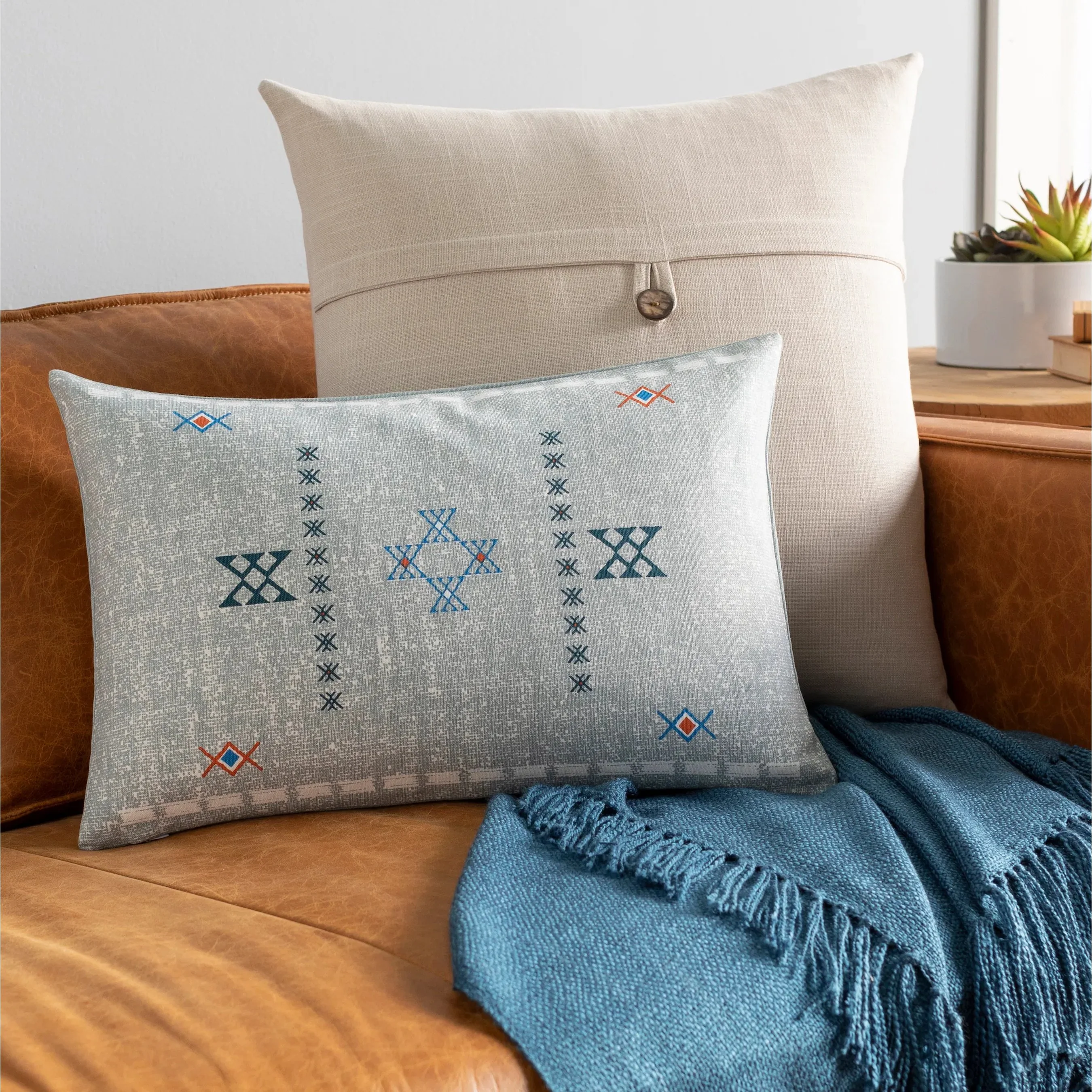 Cactus Silk Pillow - 36832 - Image 3