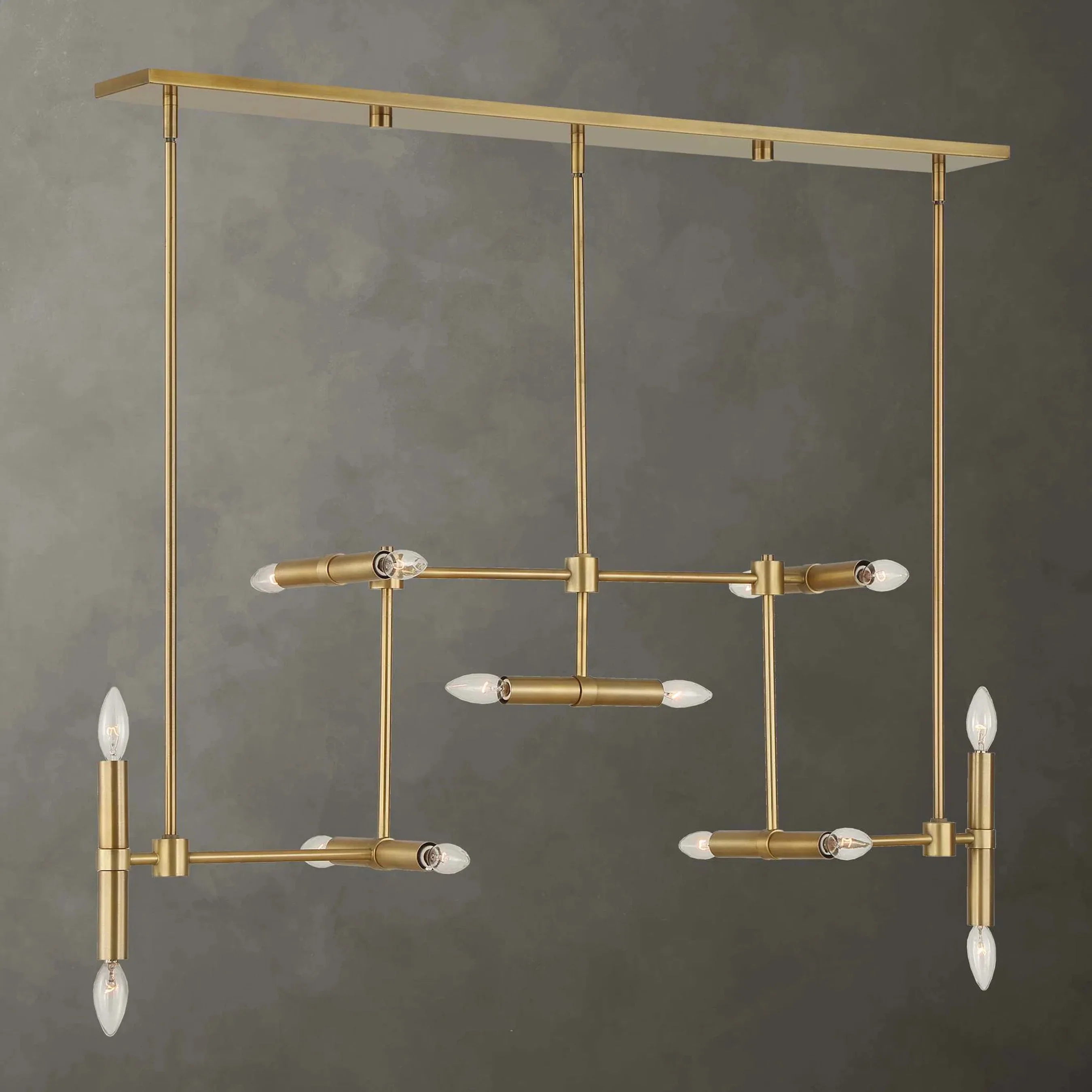 Cadre 14 Light Modern Linear Pendant - Image 4