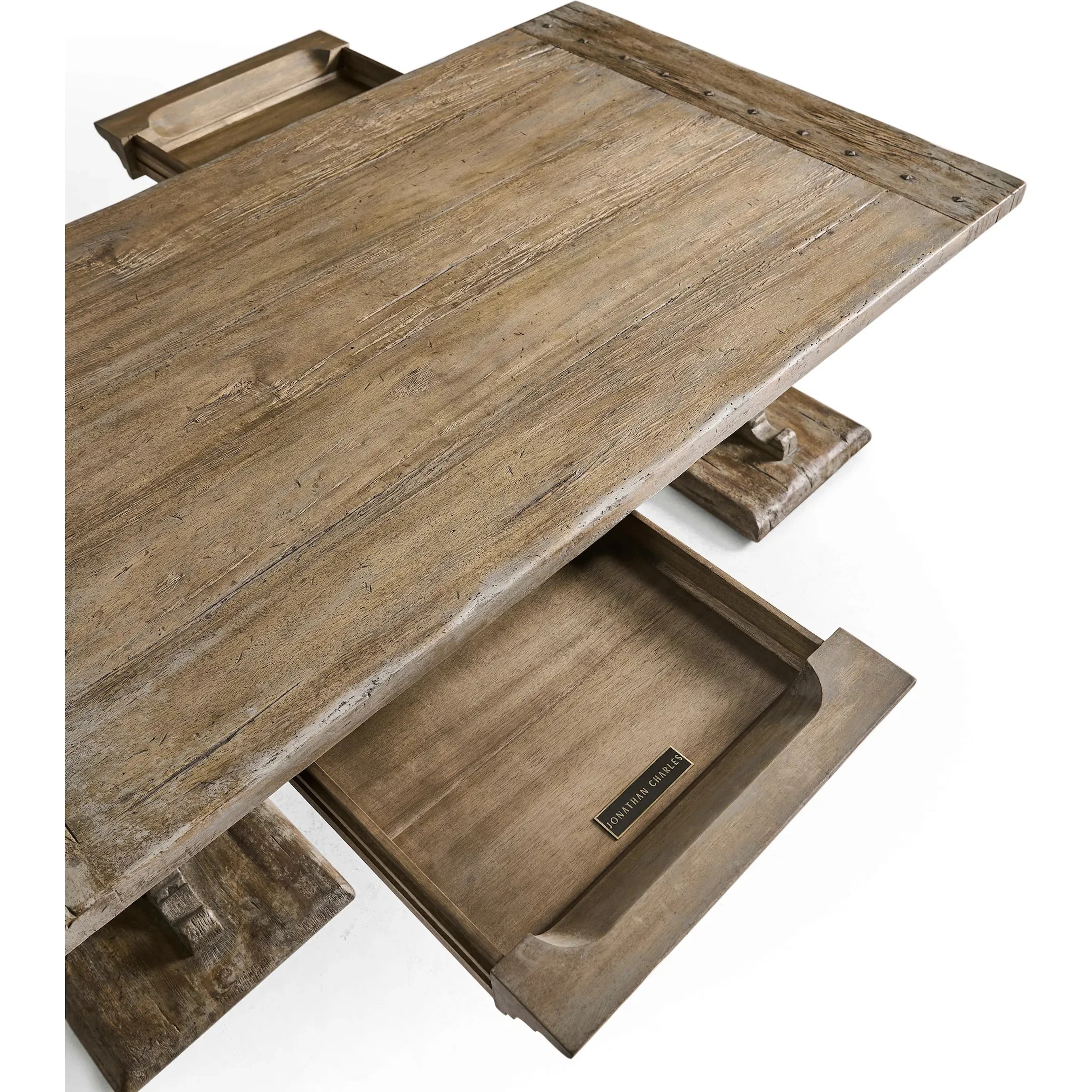 Caldera Pedestal-Base Cocktail Table - Image 9