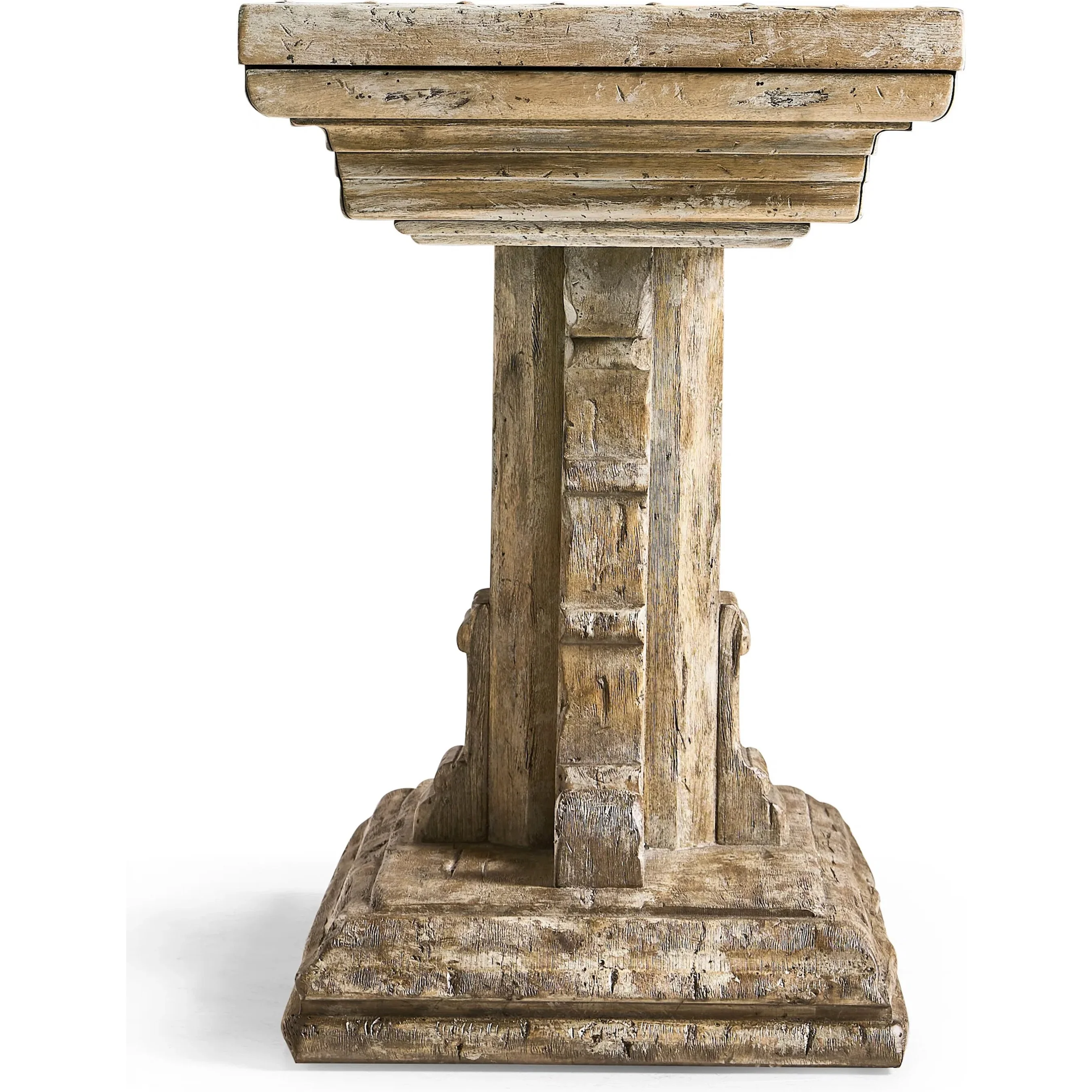 Caldera Pedestal-Base Side Table - Image 3