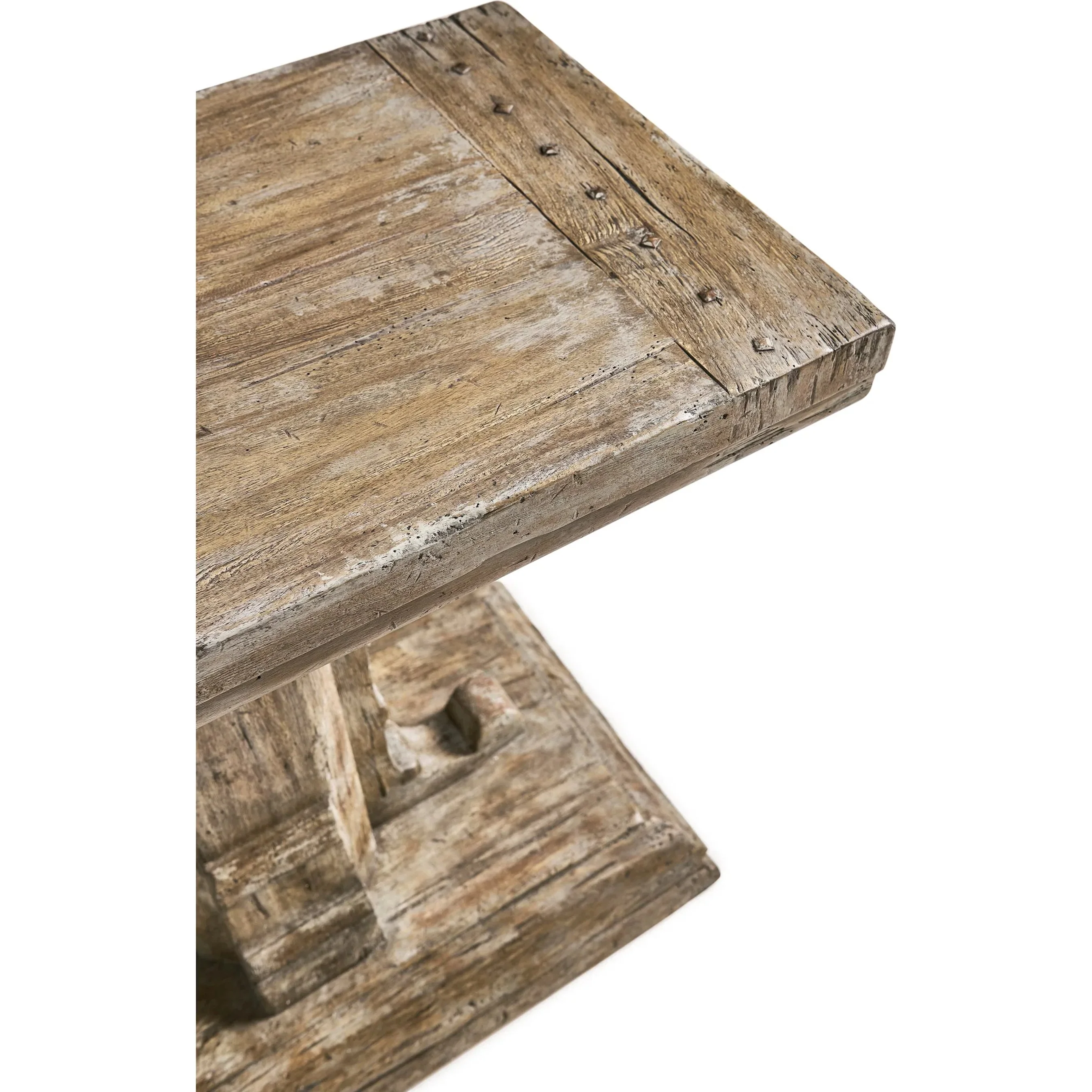 Caldera Pedestal-Base Side Table - Image 9