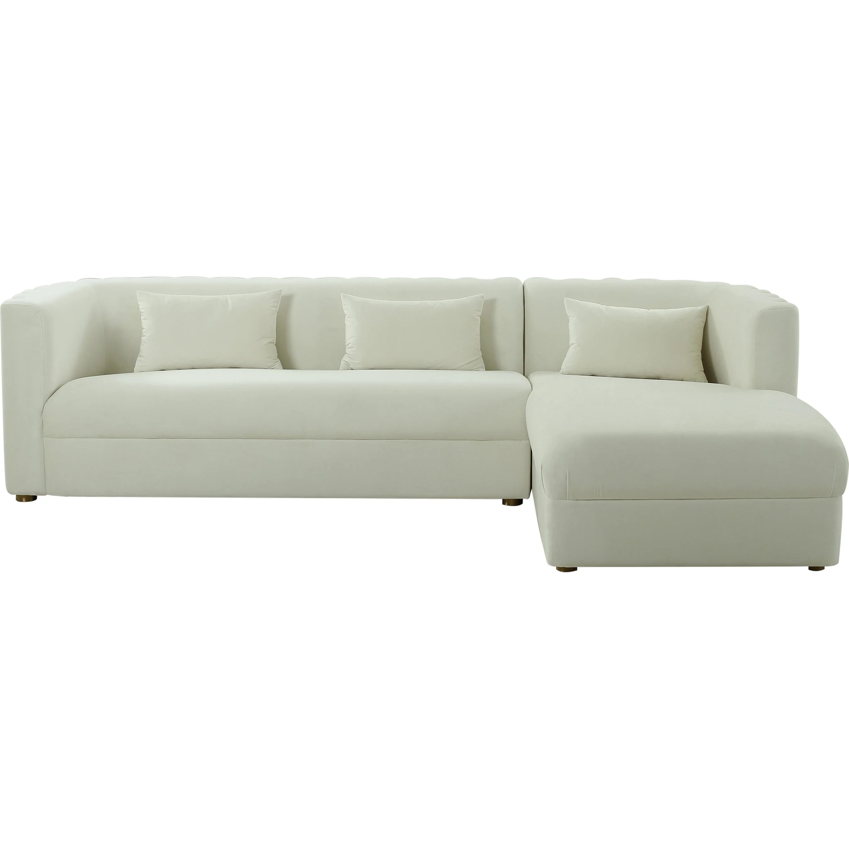 Callie Velvet Sectional - Image 7