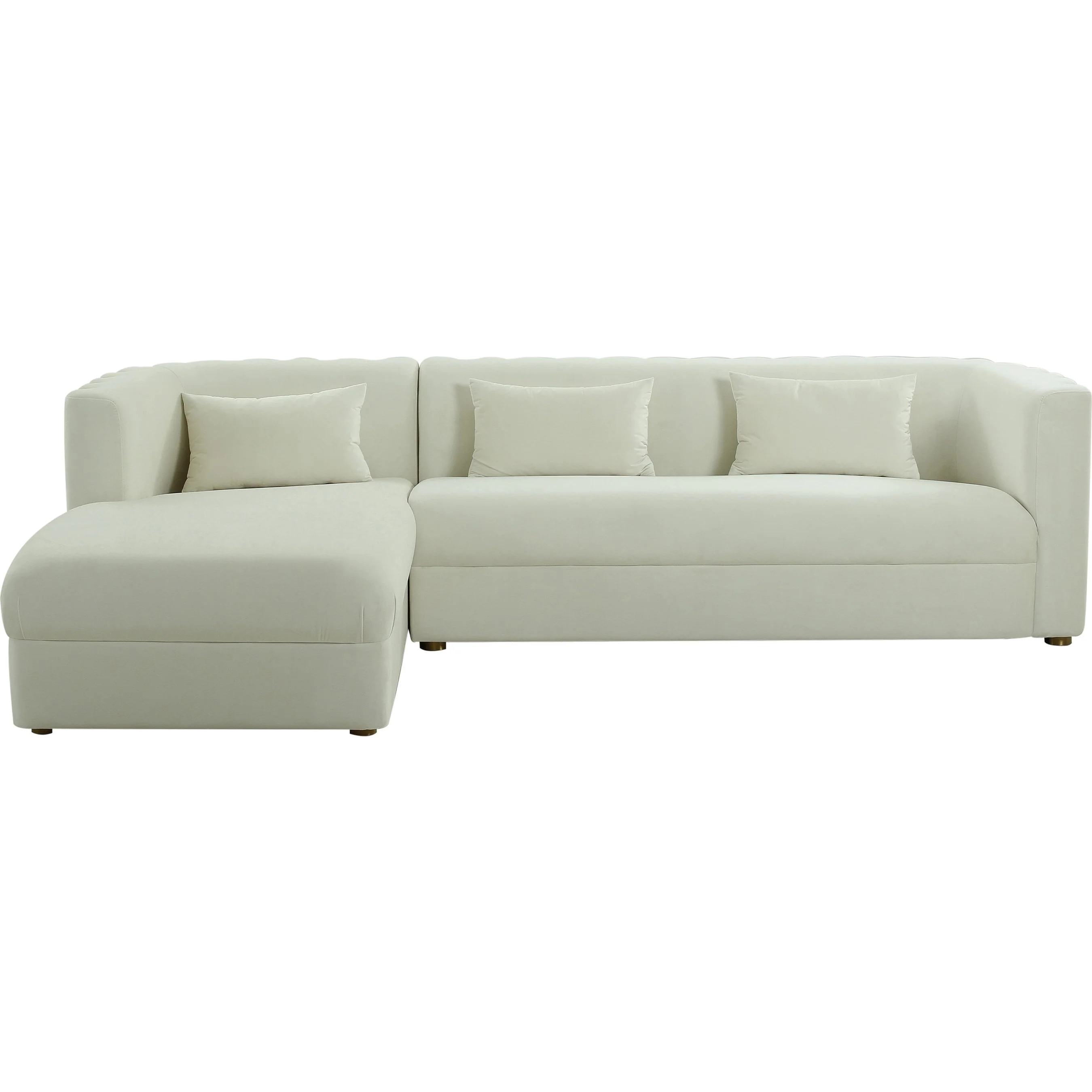 Callie Velvet Sectional - Image 8