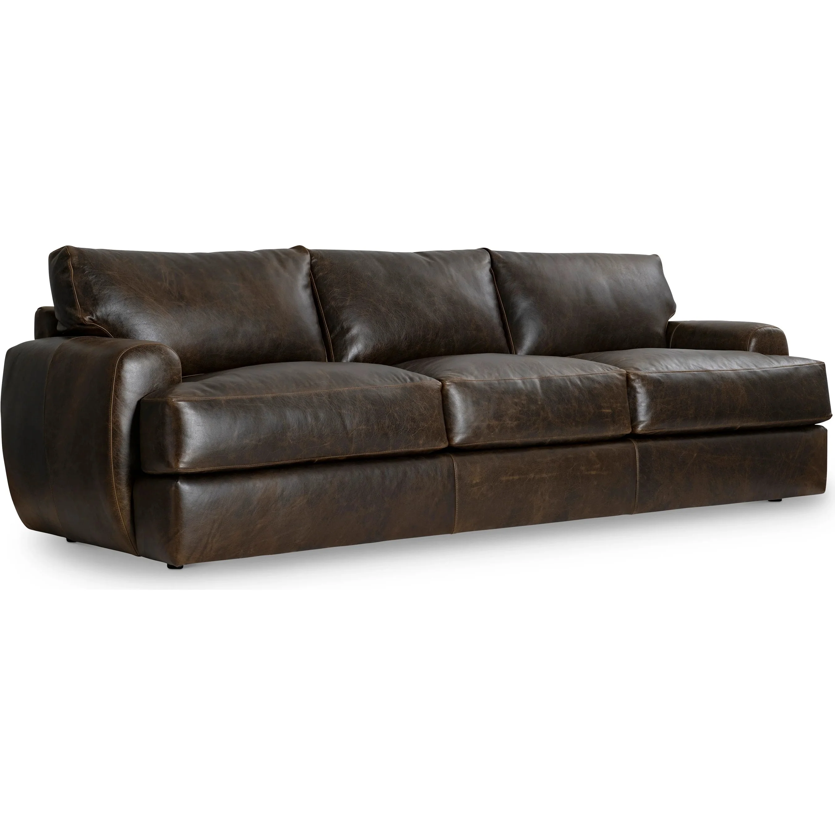 Cameron Leather Sofa - Image 5