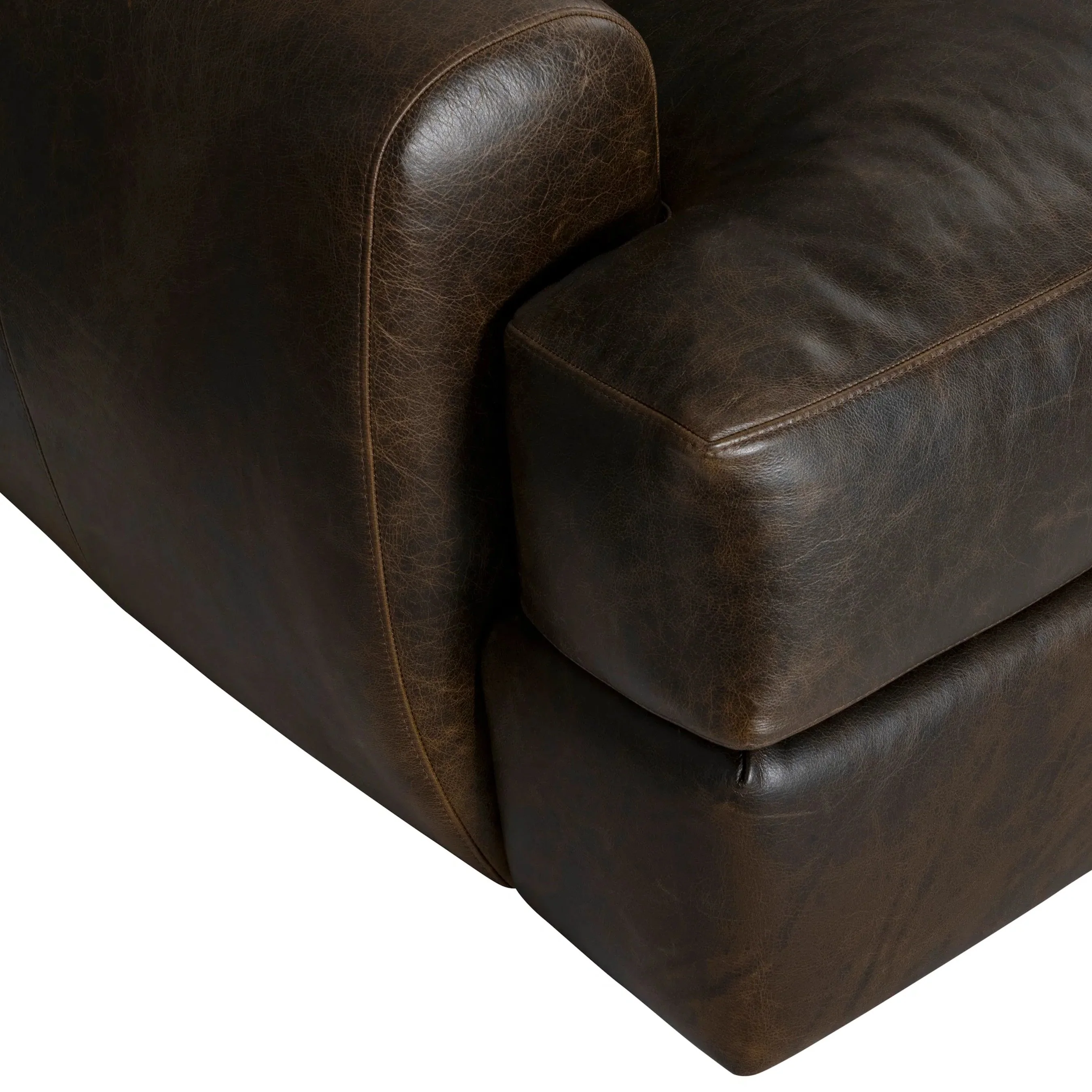 Cameron Leather Sofa - Image 8