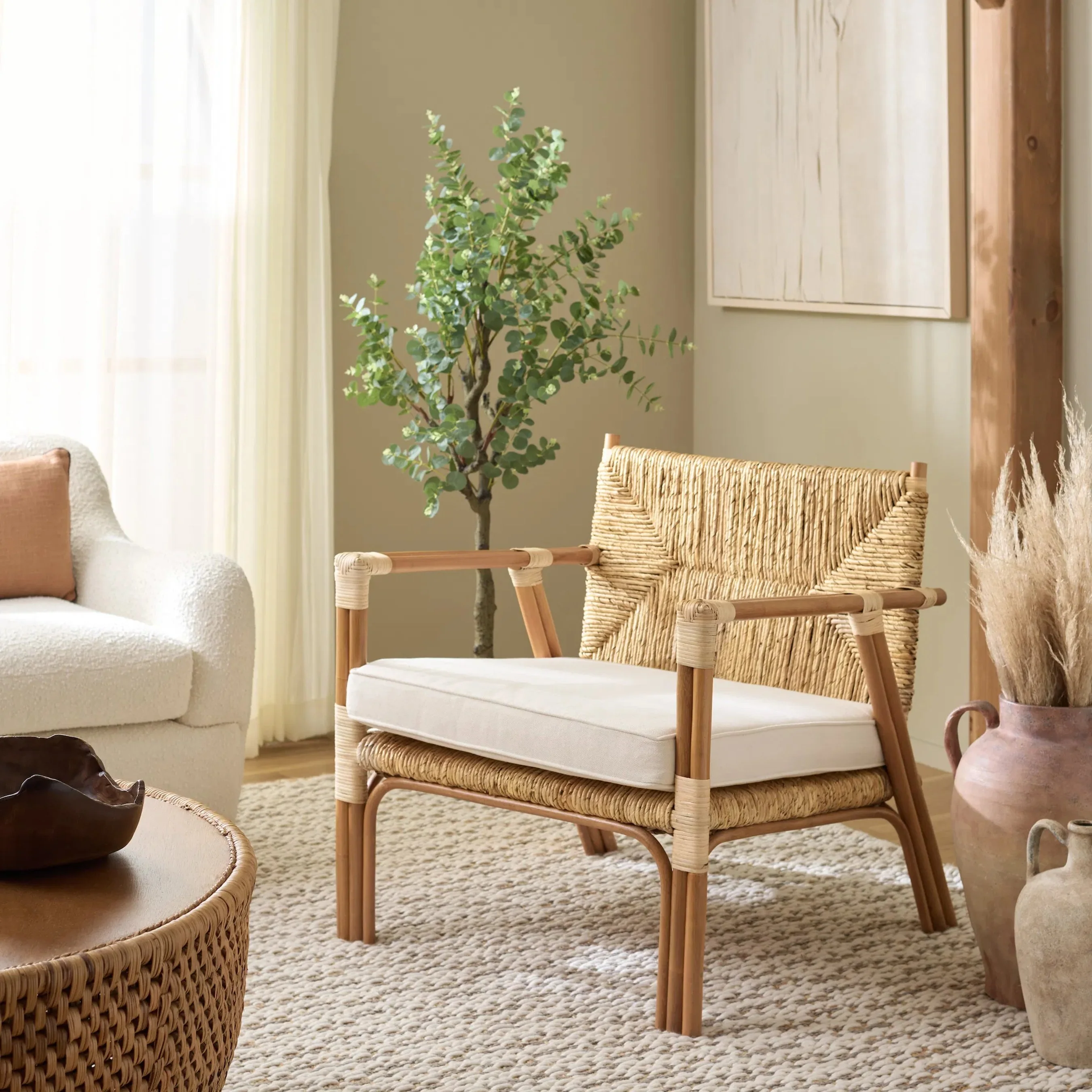 Camp Banana Weaving Accent Chair - Image 9