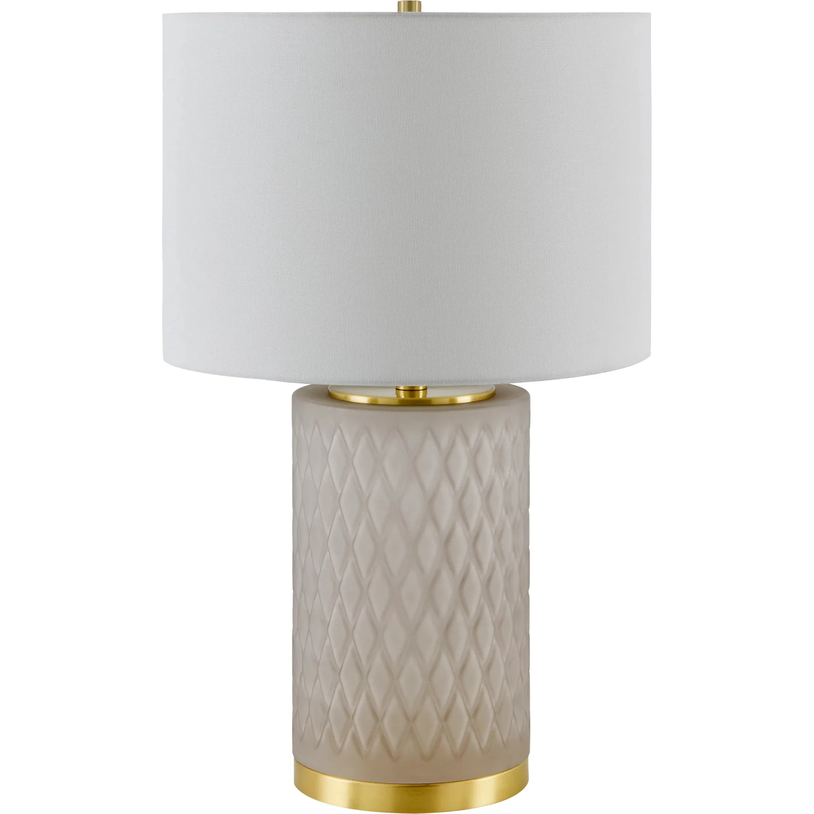 Cancale Accent Table Lamp - White Shade