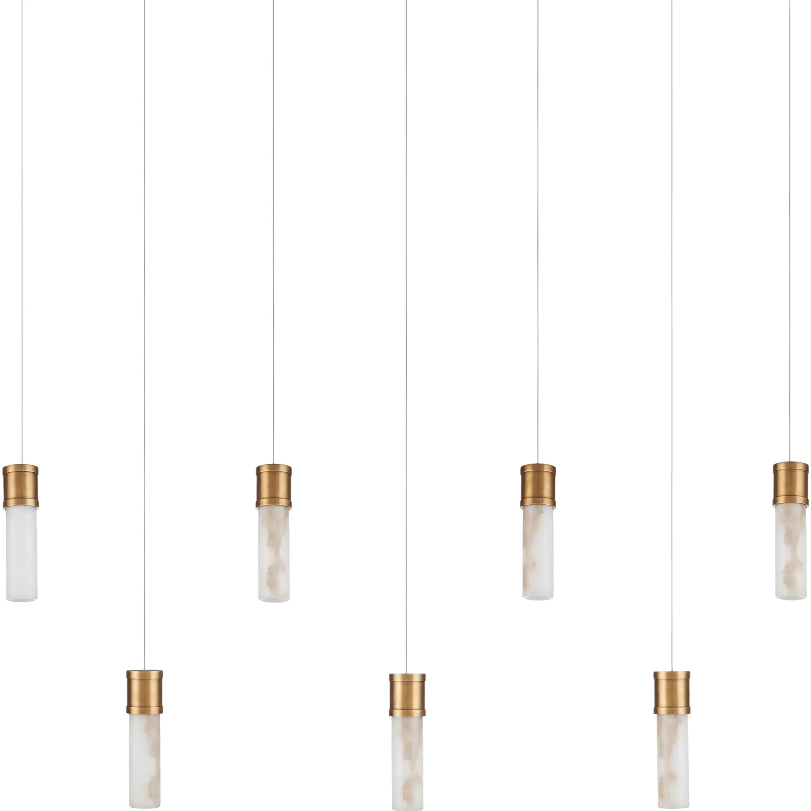Cannula 7-Light Linear Multi-Drop Pendant - Image 2
