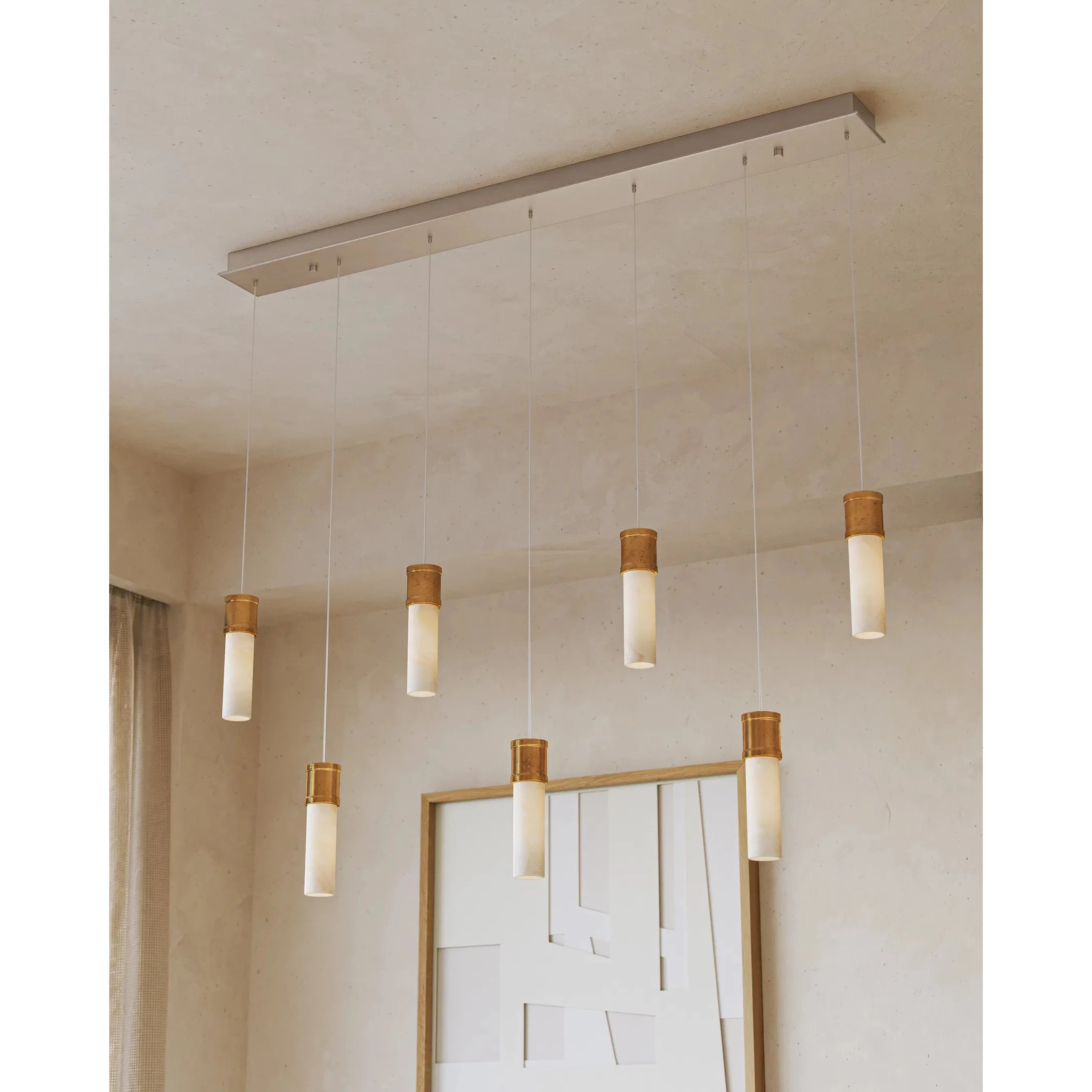 Cannula 7-Light Linear Multi-Drop Pendant - Image 7