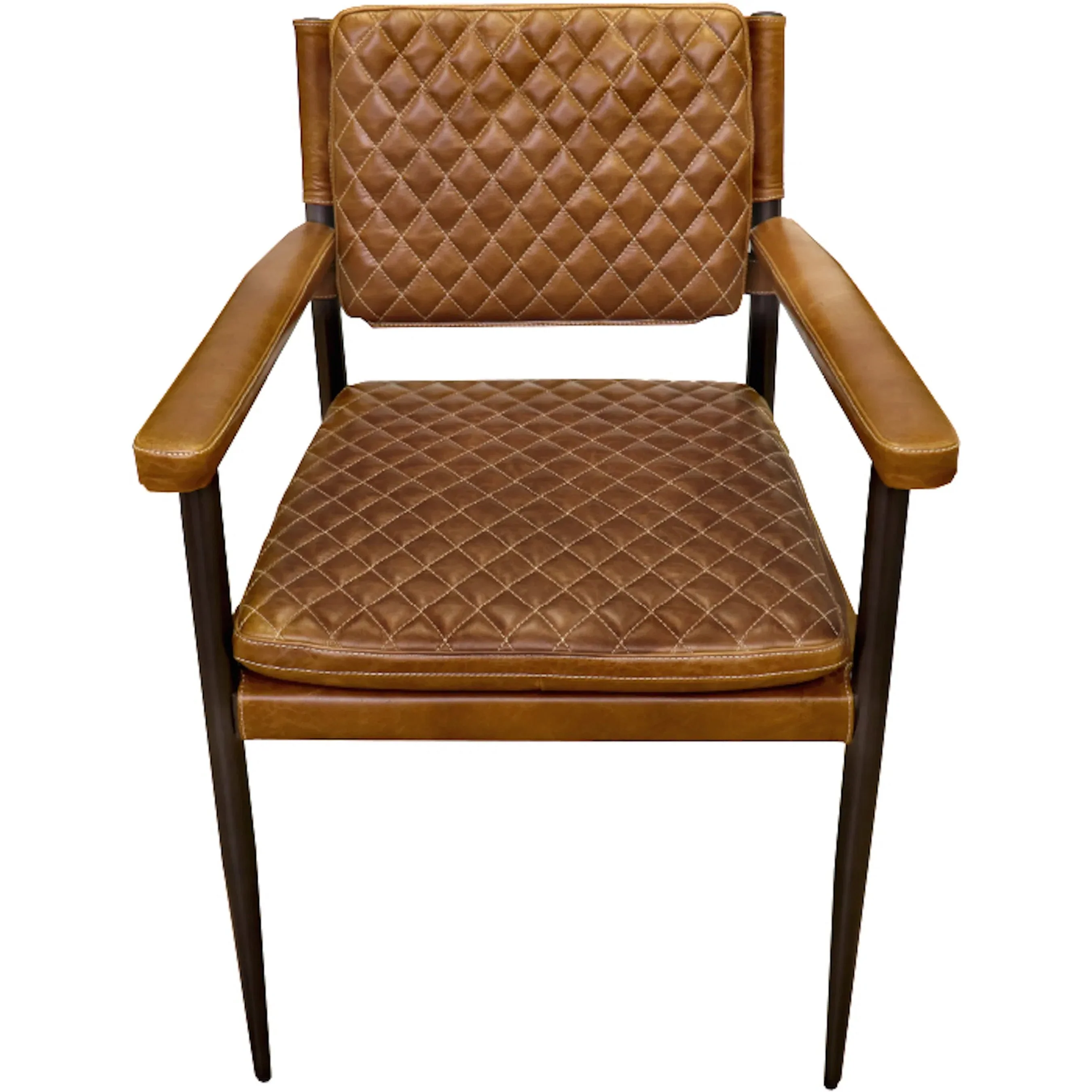 Capri Top Grain Dining Chair - CHAIR-0115G-1 - Image 3