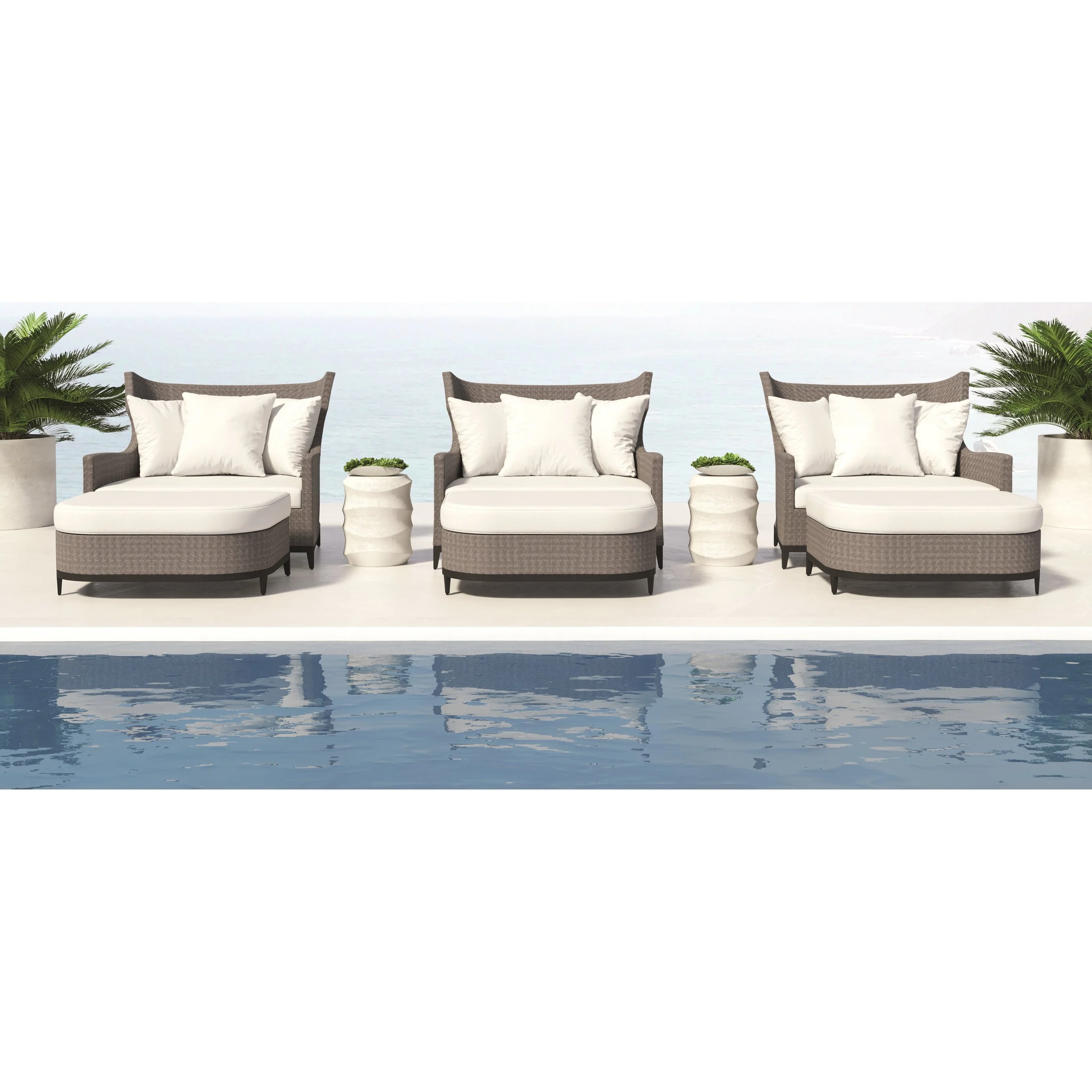 Captiva Large Ottoman - Image 4
