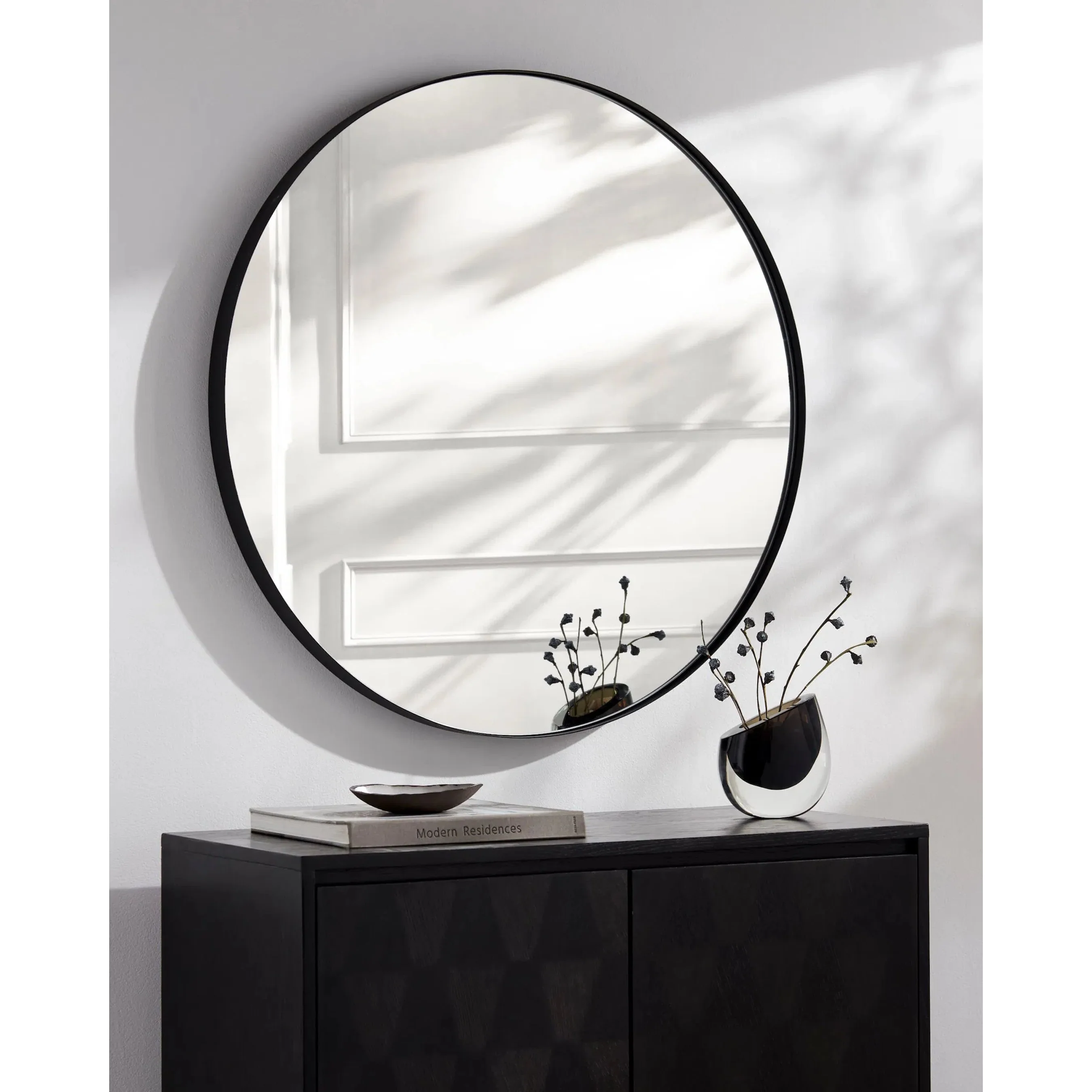 Carbondale Black Accent Mirror - Image 2