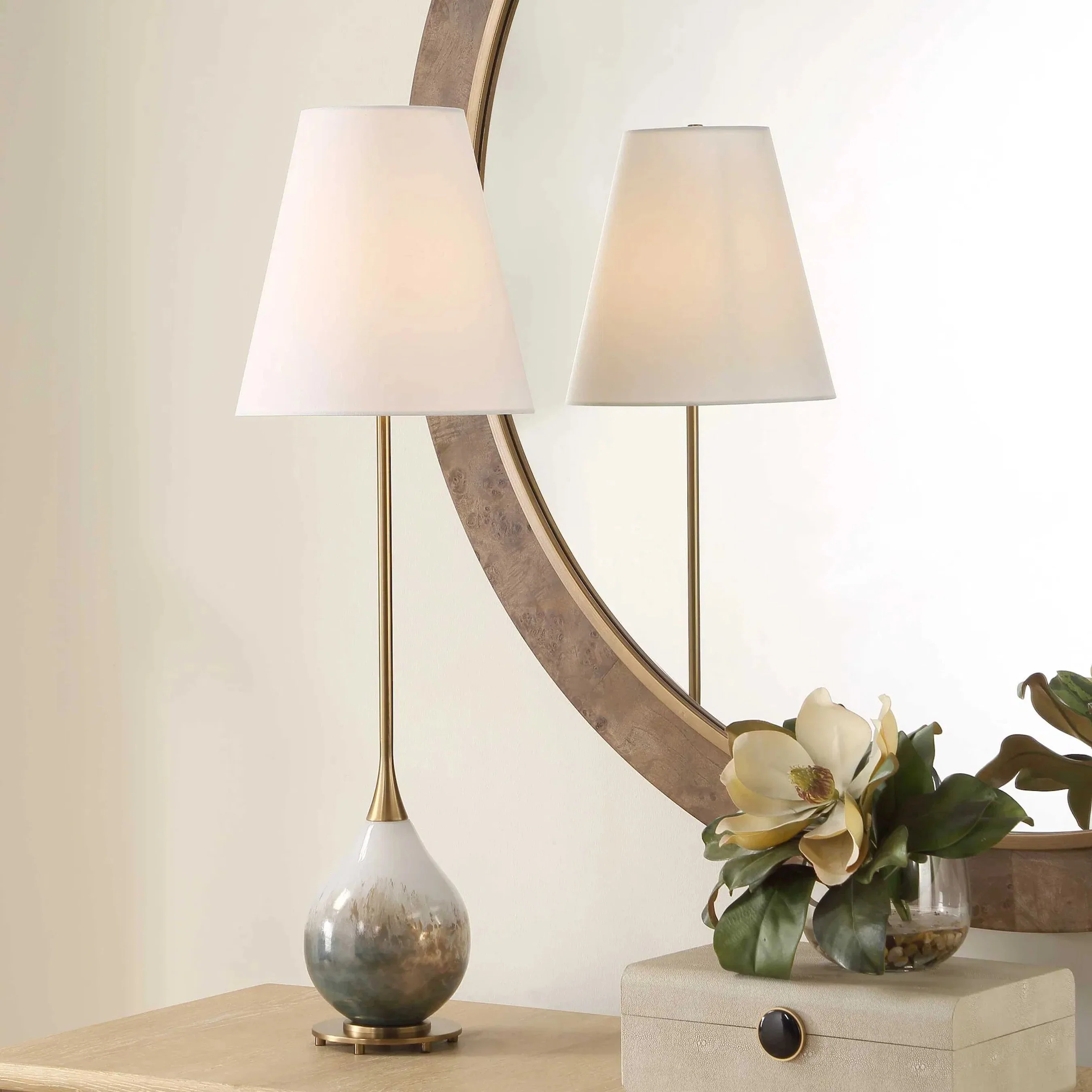 Cardoni Smoke Buffet Lamp - Image 4